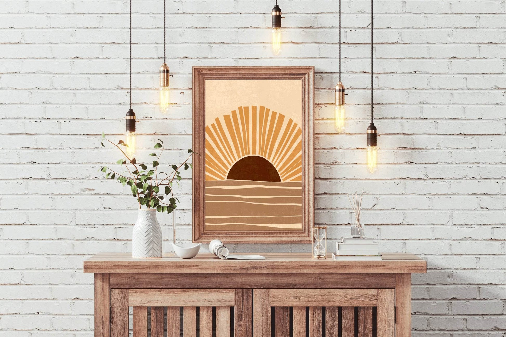 Sunrise Fantasy Painting Wall Art - beink online art store