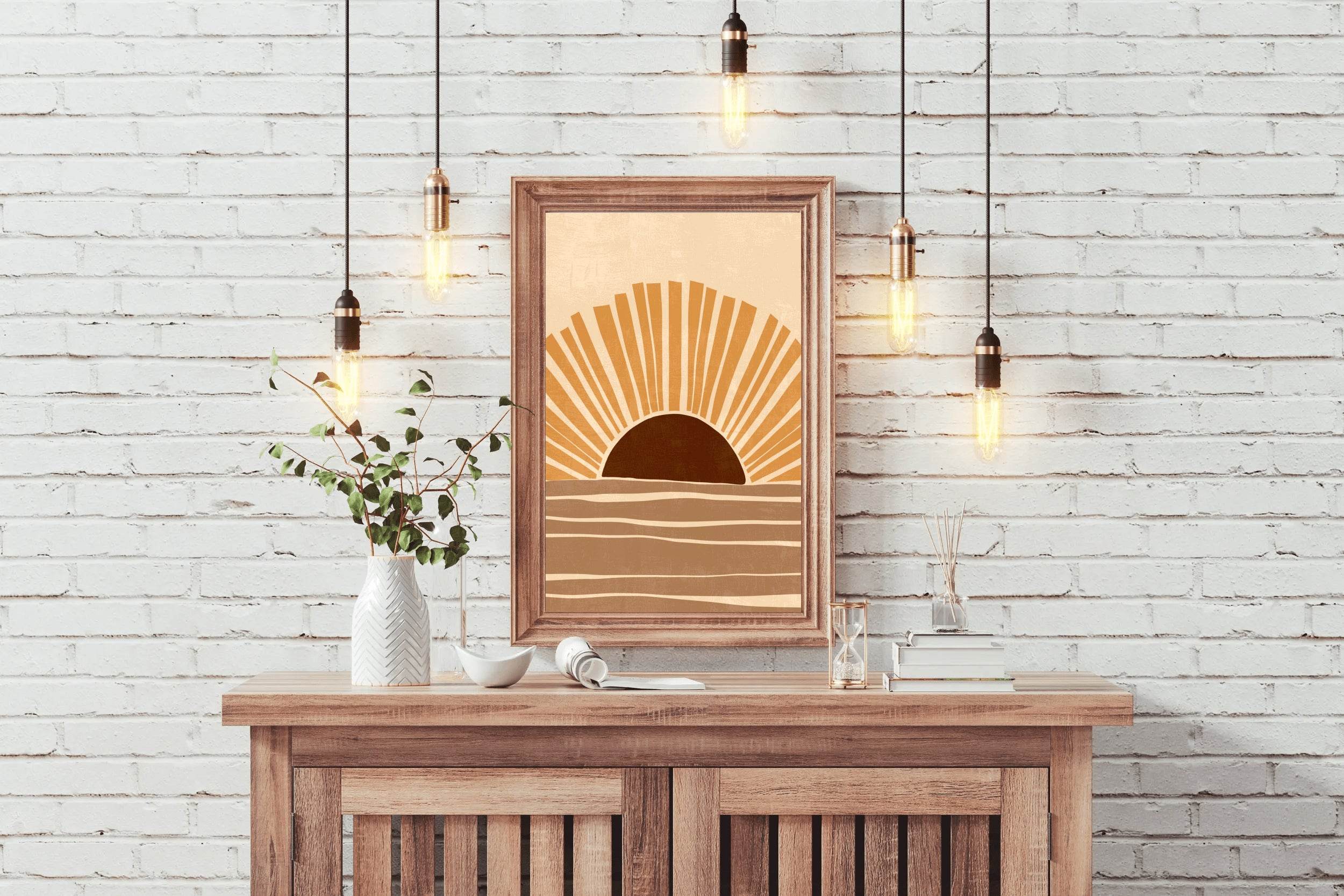 Sunrise Fantasy Painting Wall Art - beink online art store