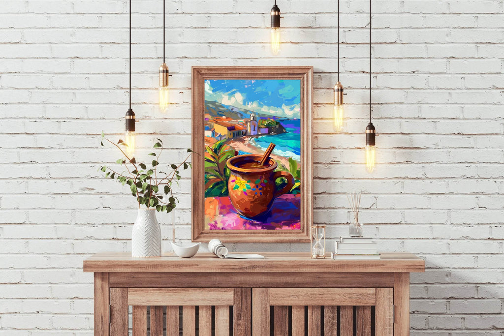 Greece Beachside Bliss Wall Art - beink online art store