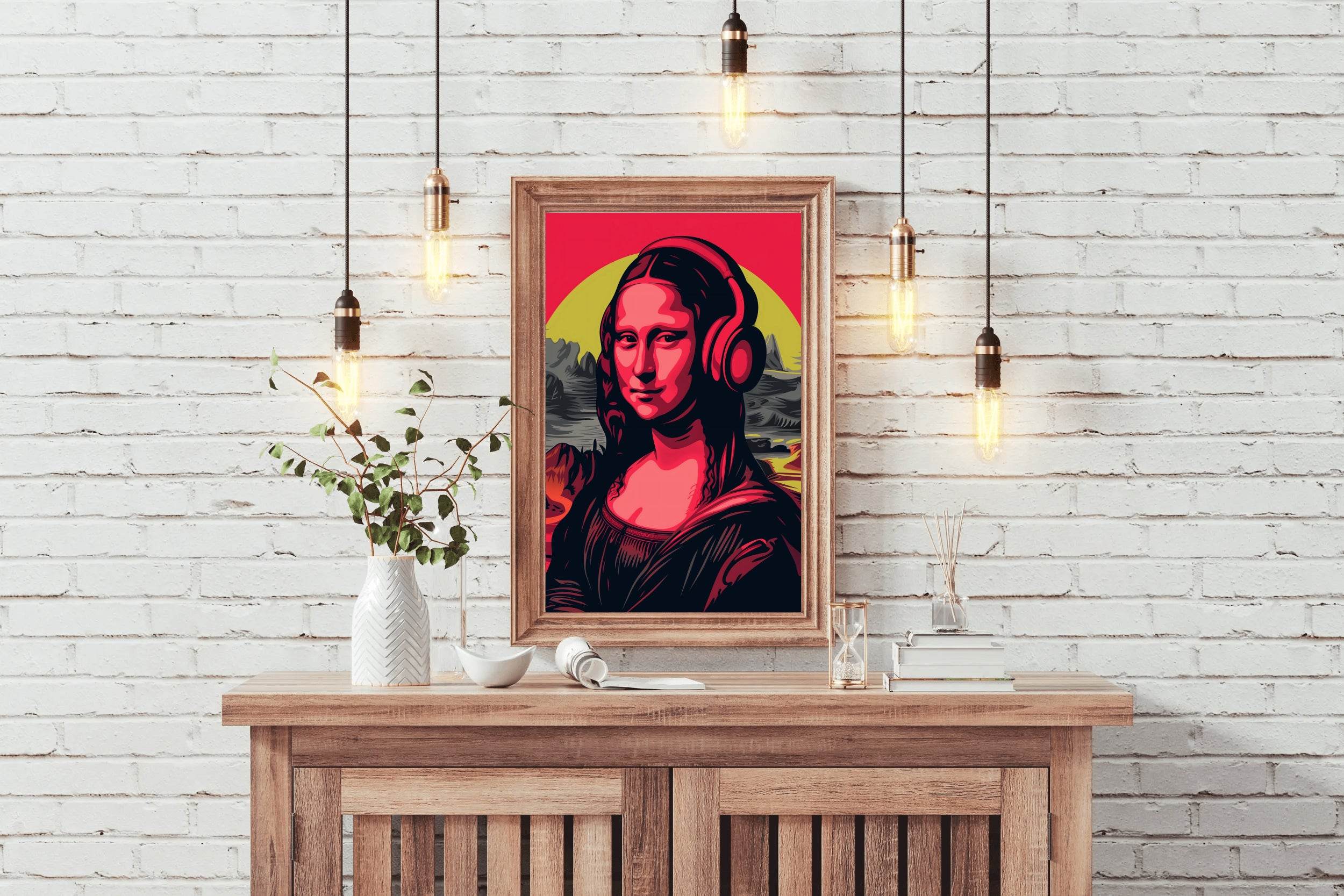 Iconic Mona Lisa Painting - beink online art store