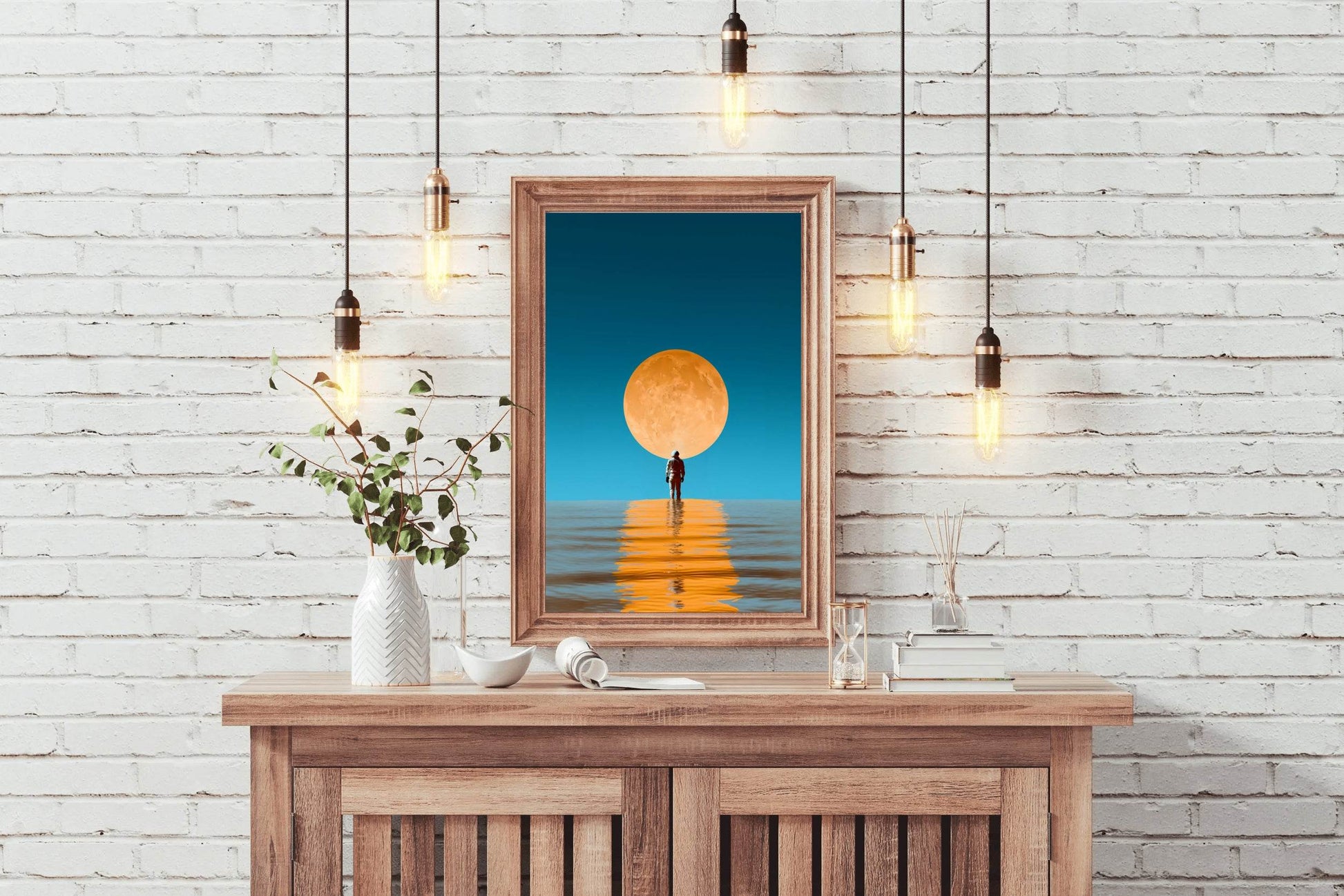 Space Themed Classic Aesthetic Wall Art - beink online art store