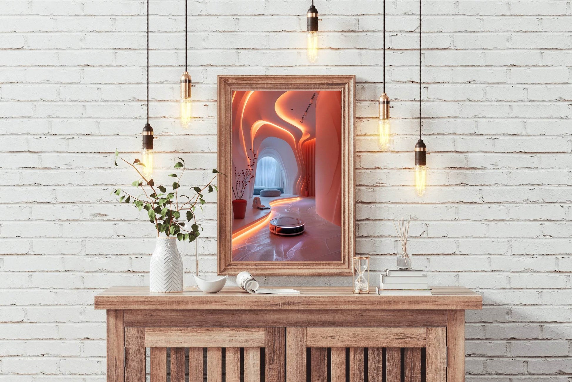Modern architecture sketch Wall Art - beink online art store