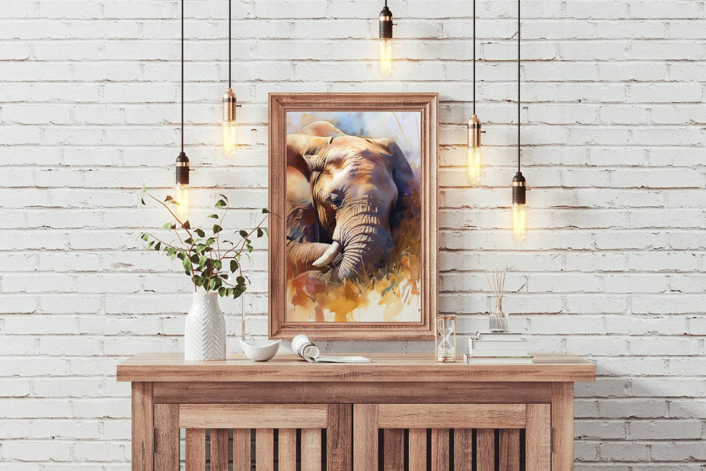 Elephant Animal Wall Art - beink online art store