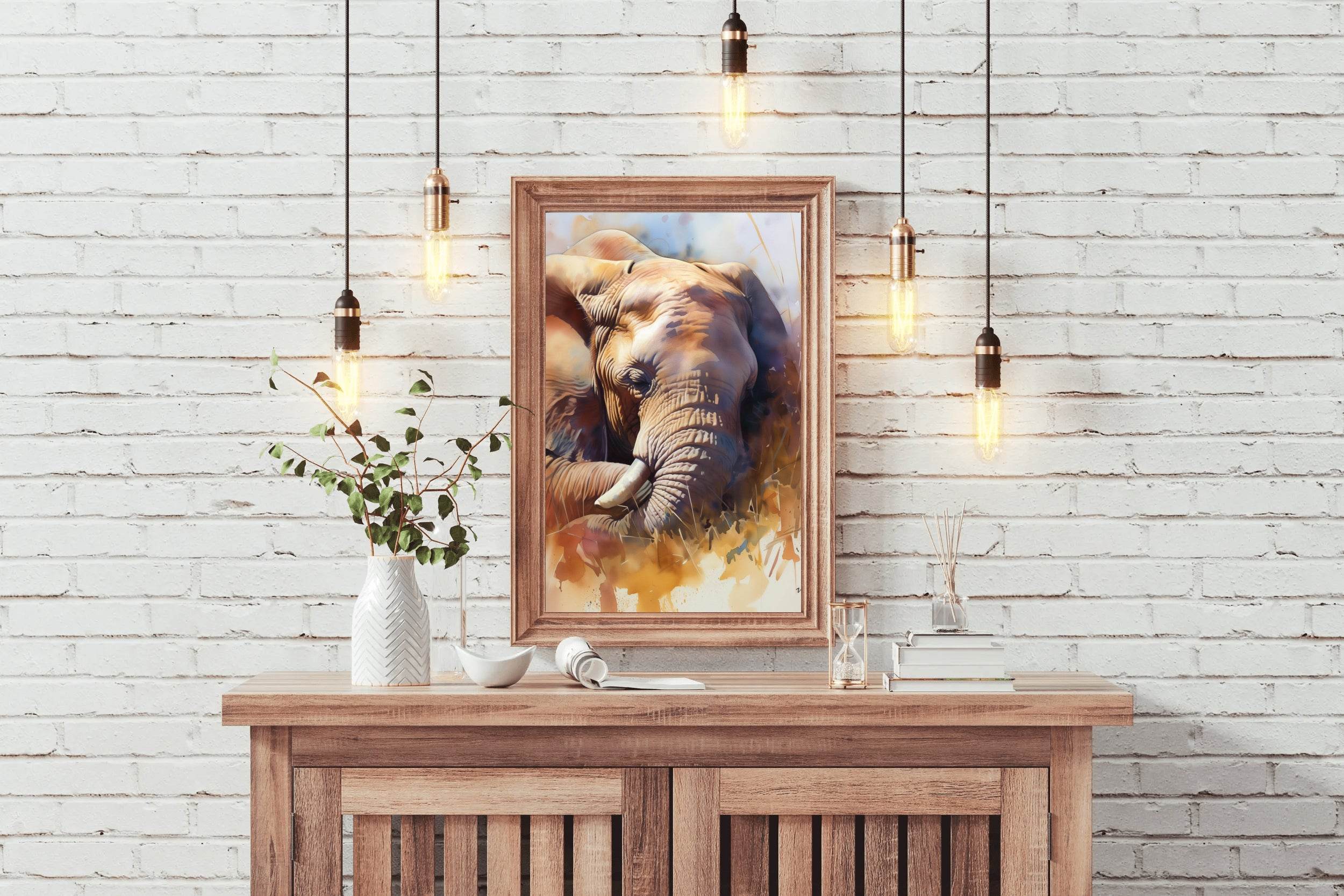Elephant Animal Wall Art - beink online art store