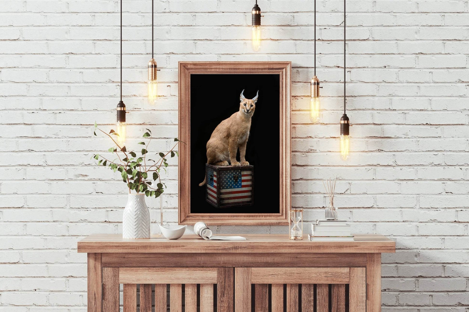Caracal Wild Cat Animal Wall Art - beink online art store
