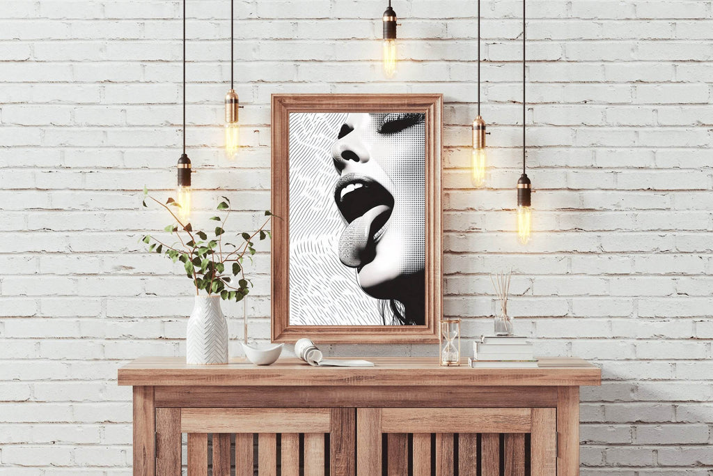Graphic Glam Modern Wall Art - beink online art store