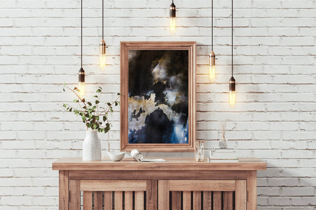 Milkyway Strokes Abstract Wall Art - beink online art store