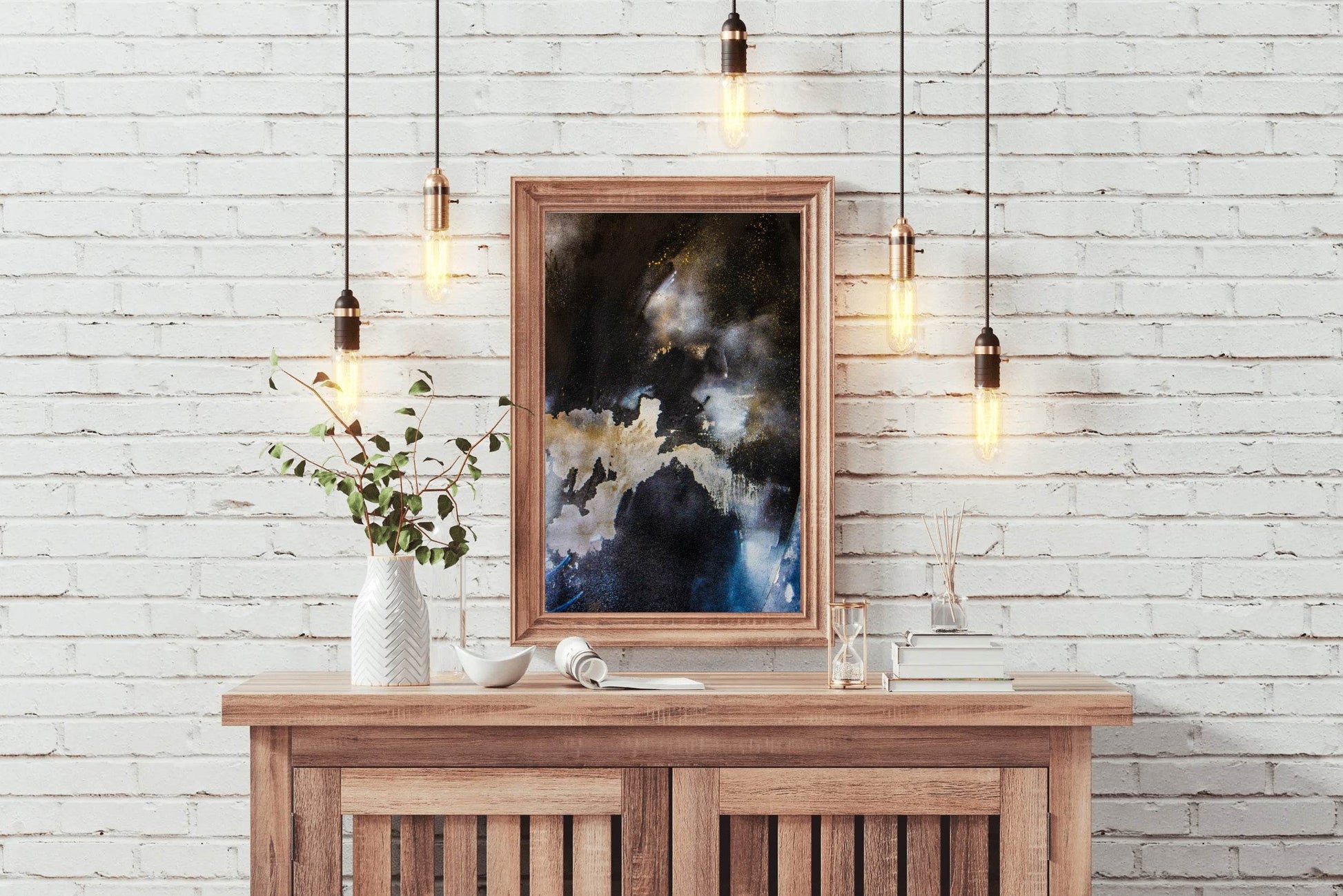 Milkyway Strokes Abstract Wall Art - beink online art store