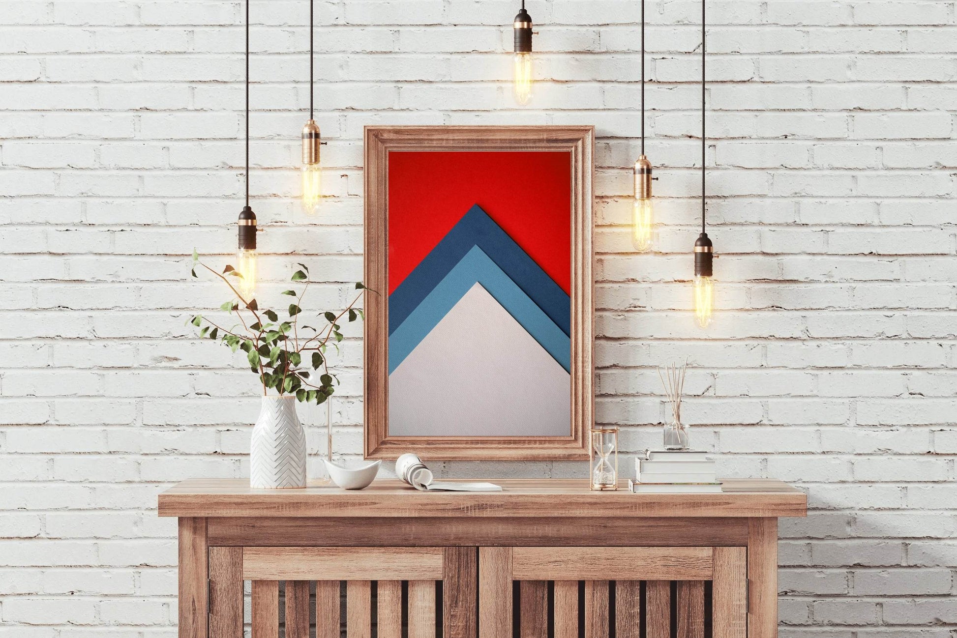 Multicolor Papers Abstract Wall Art - beink online art store