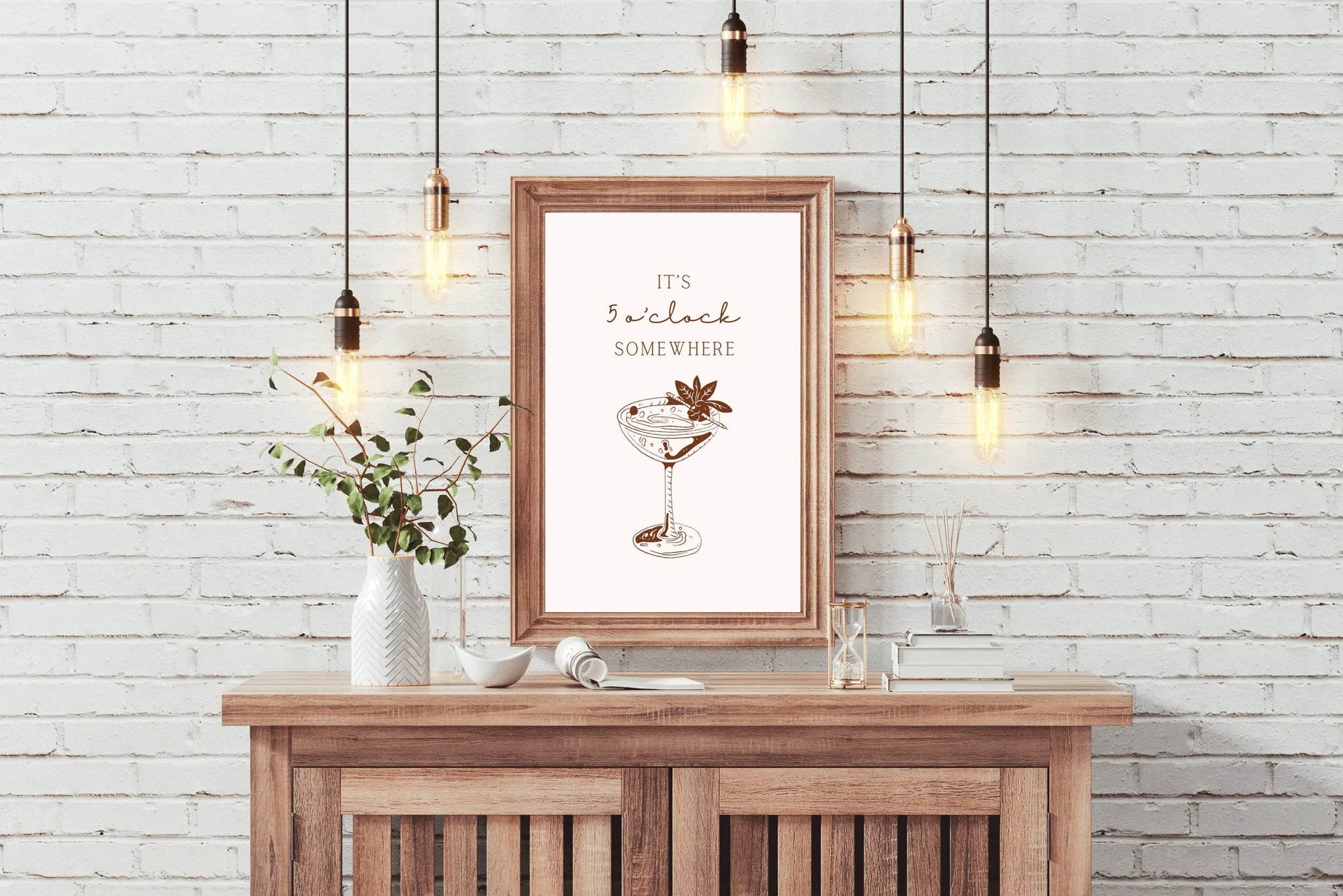 Chocolate Cocktail Wall Art - beink online art store