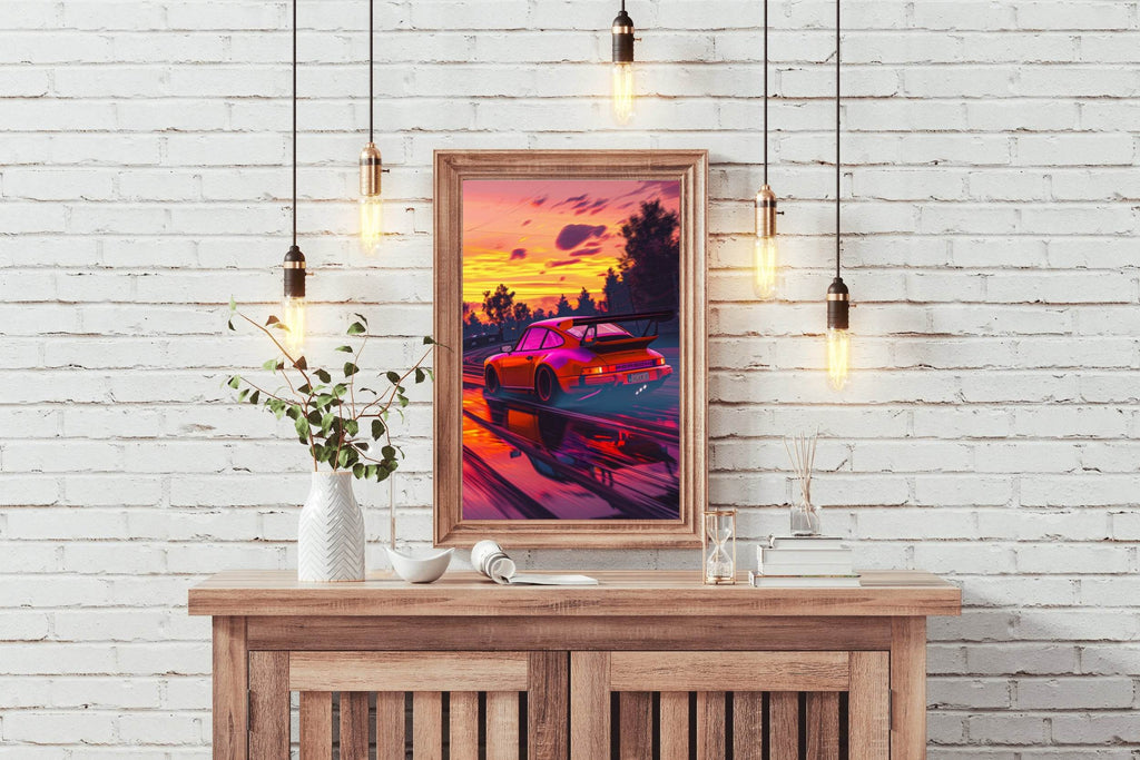 Porsche 911 Captivating Wall Art - beink online art store