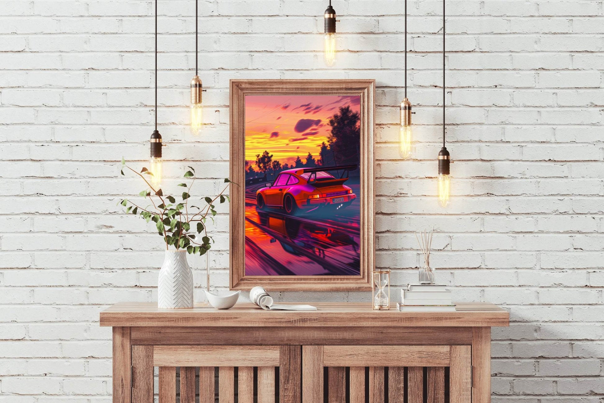 Porsche 911 Captivating Wall Art - beink online art store
