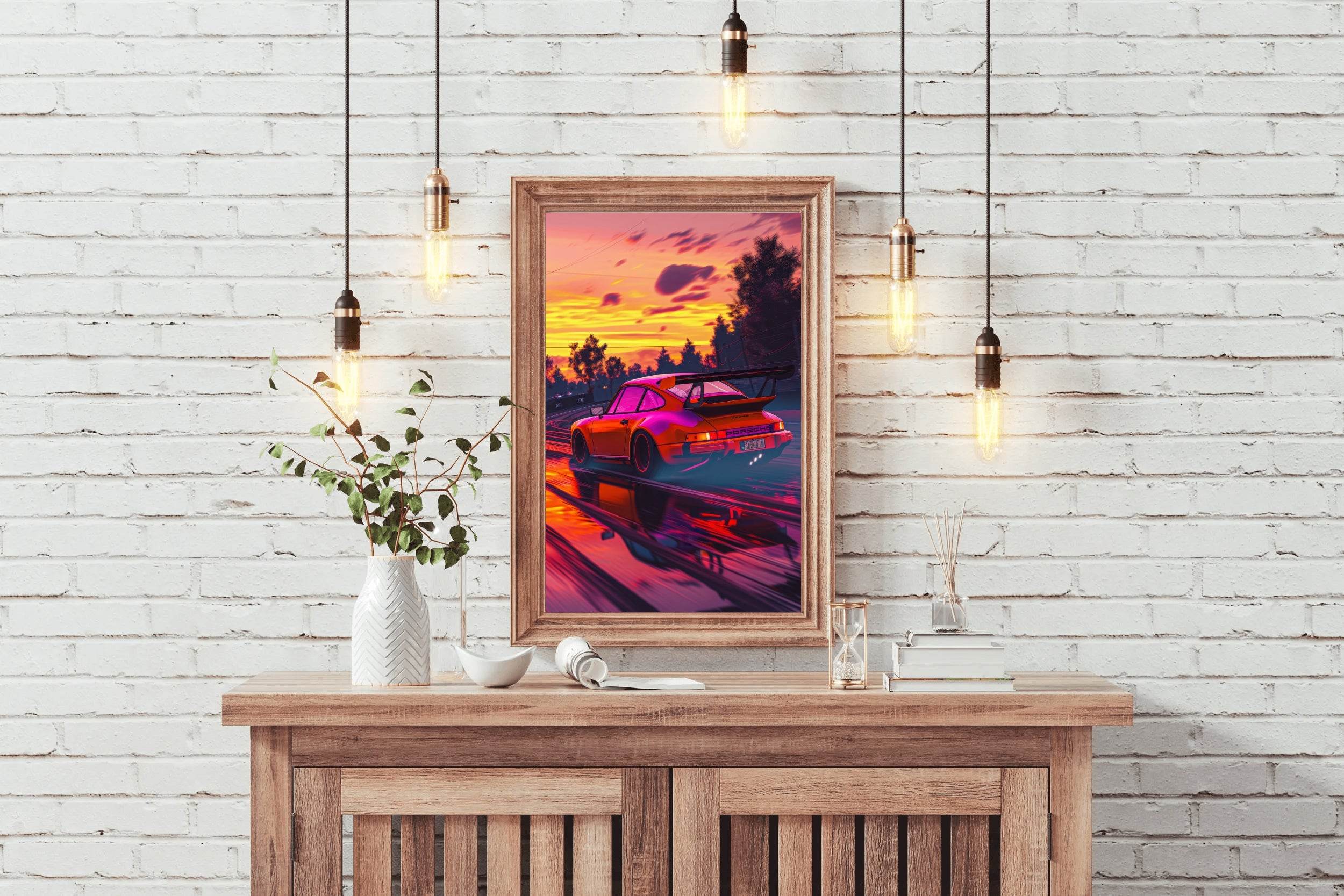 Porsche 911 Captivating Wall Art - beink online art store