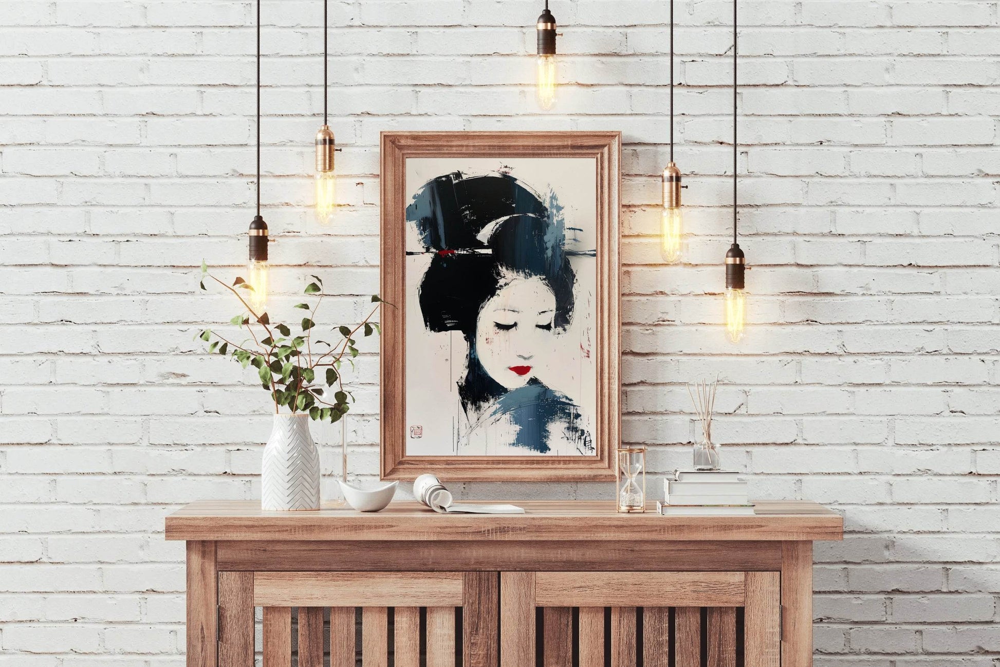 Japanese Geisha Wall Art - beink online art store