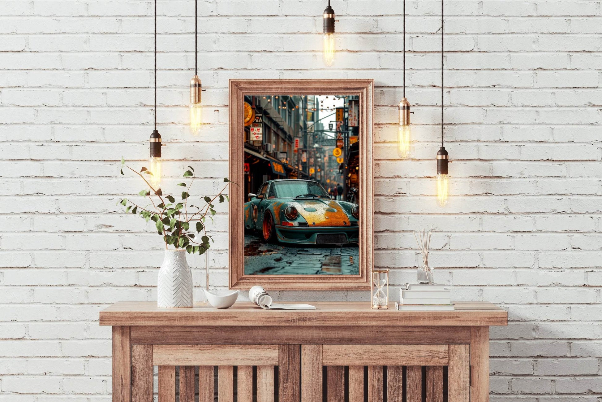 Porsche RSR Turbo Wall Art - beink online art store