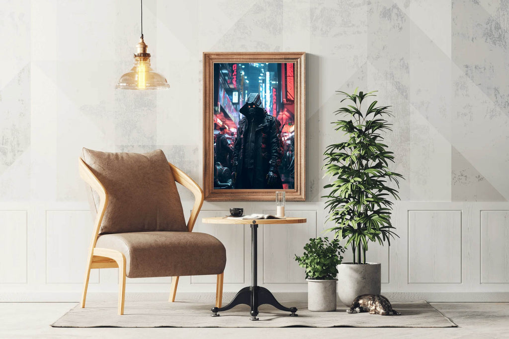 Killer Black Cyberpunk - beink online art store