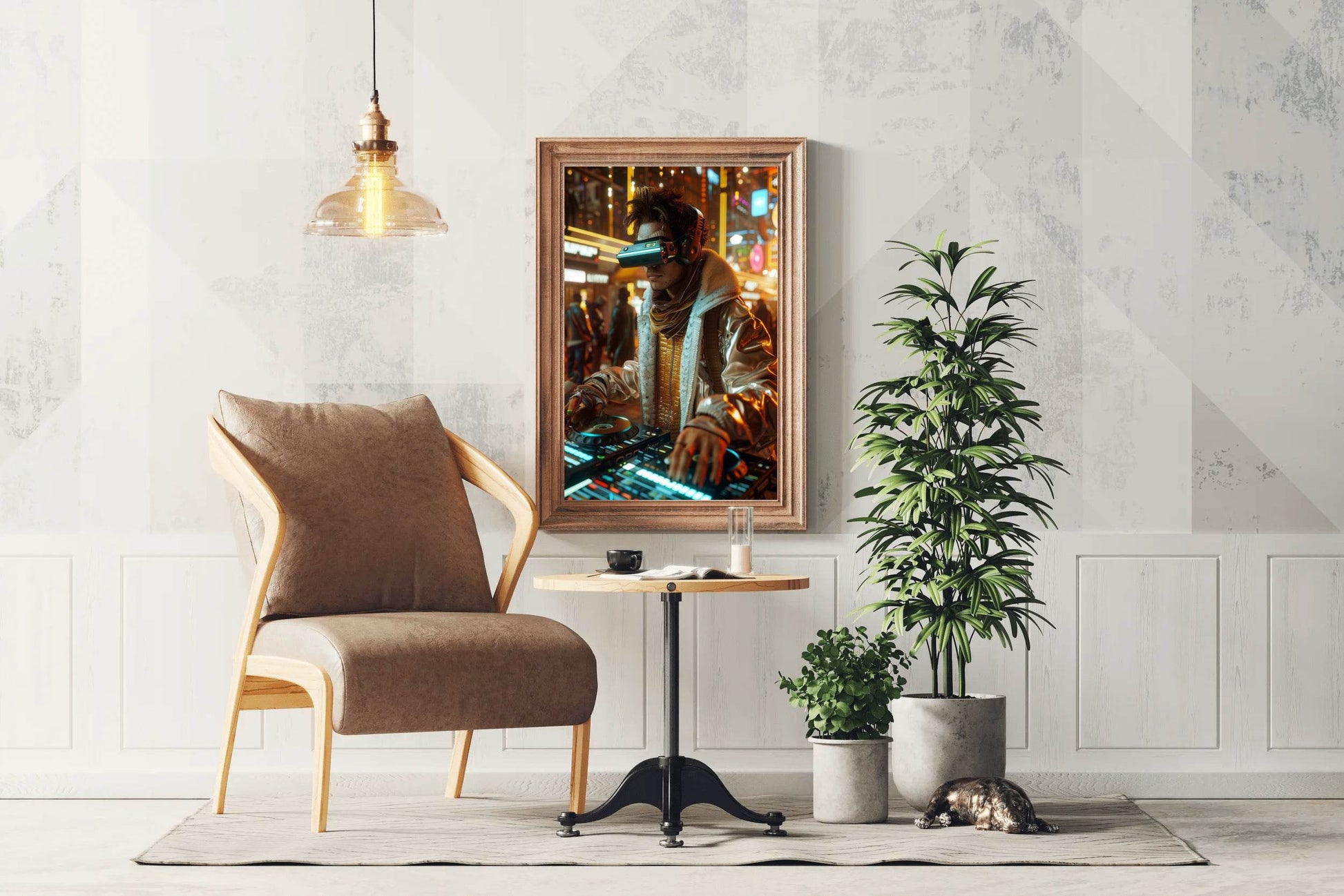 Cyberpunk Digi VR Wall Art - beink online art store
