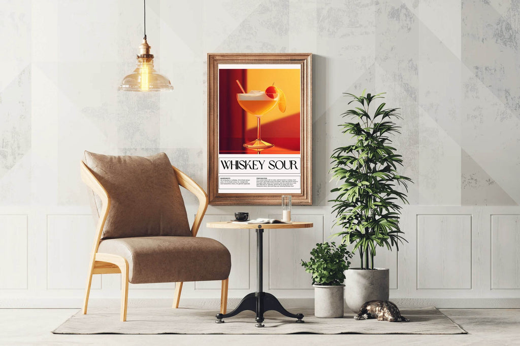 Whisky Sour Wall Art - beink online art store