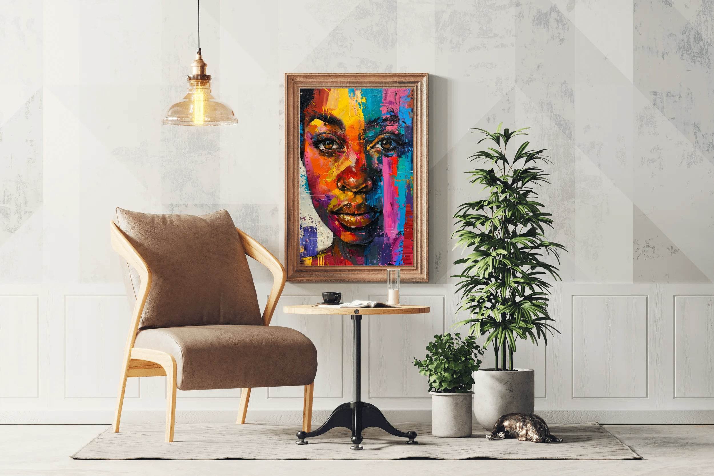 African Woman Wall Art - beink online art store