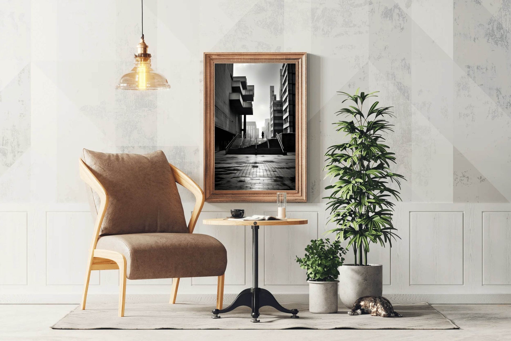Black White Architectural Wall Art - beink online art store