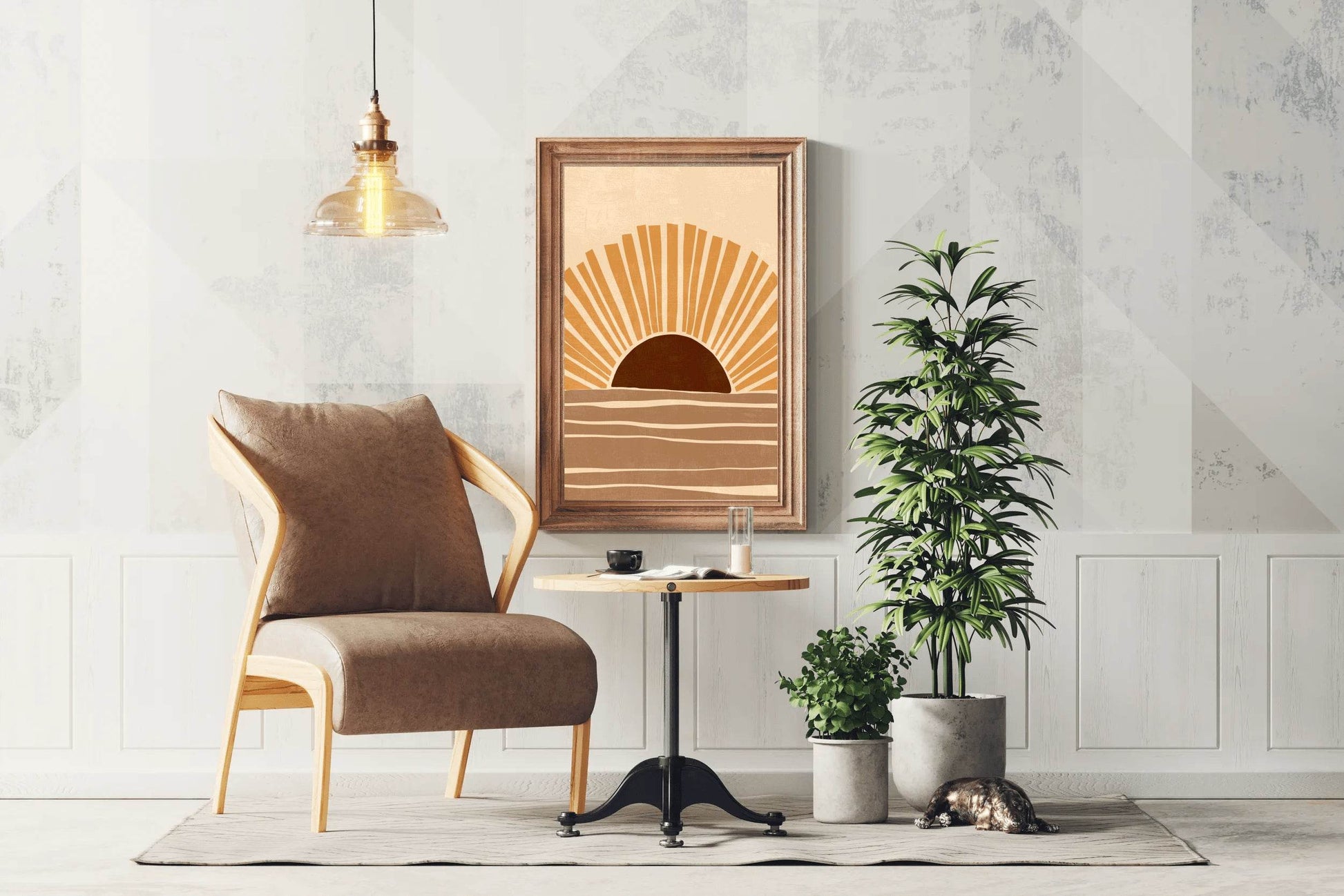 Sunrise Fantasy Painting Wall Art - beink online art store