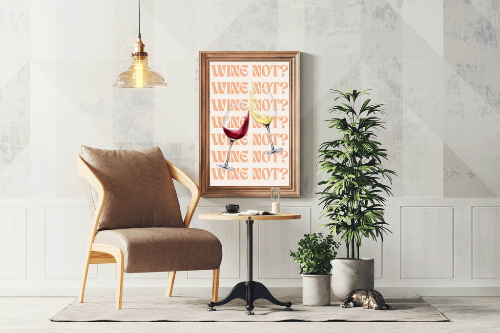 Wine Not Wall Art - beink online art store