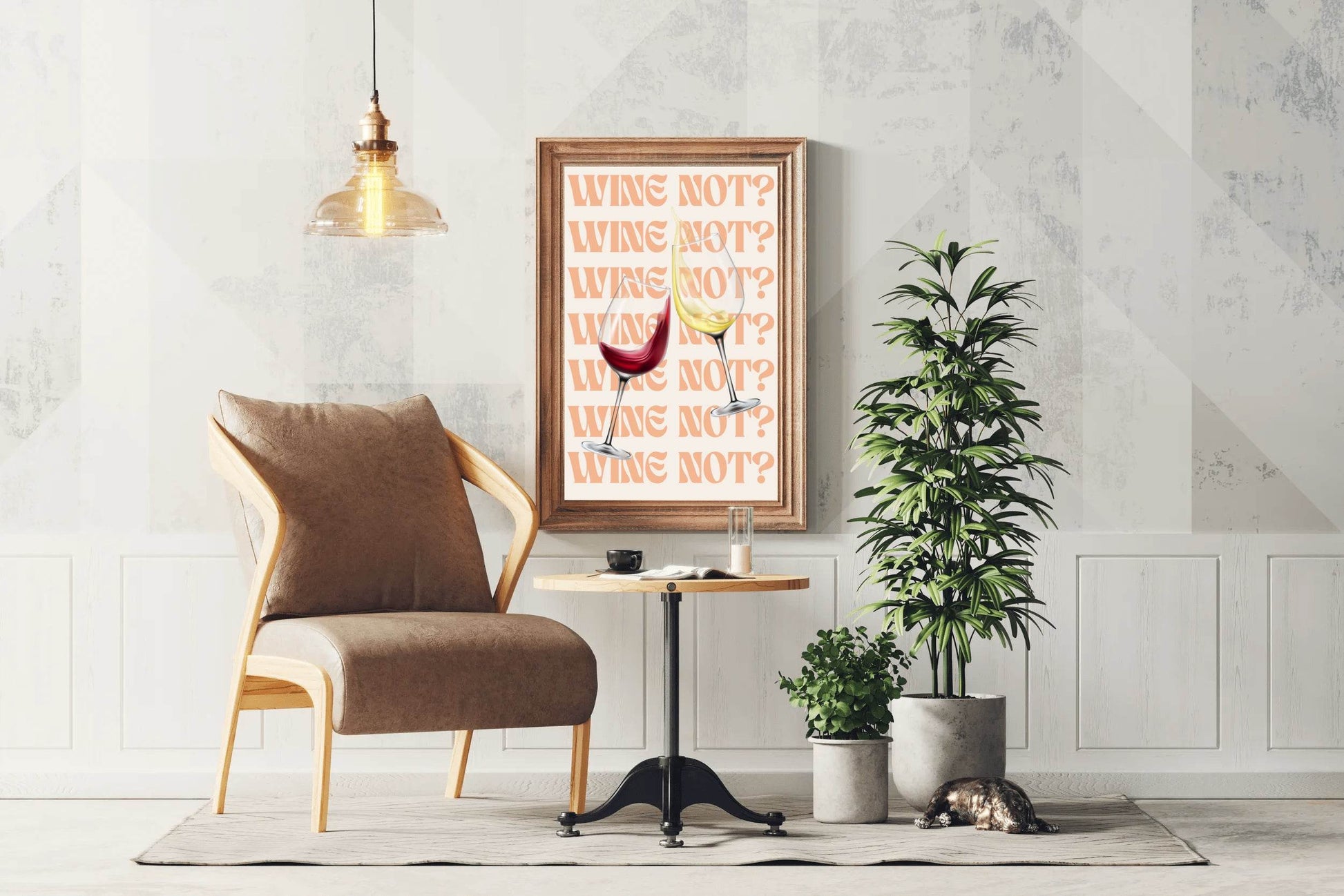Wine Not Wall Art - beink online art store