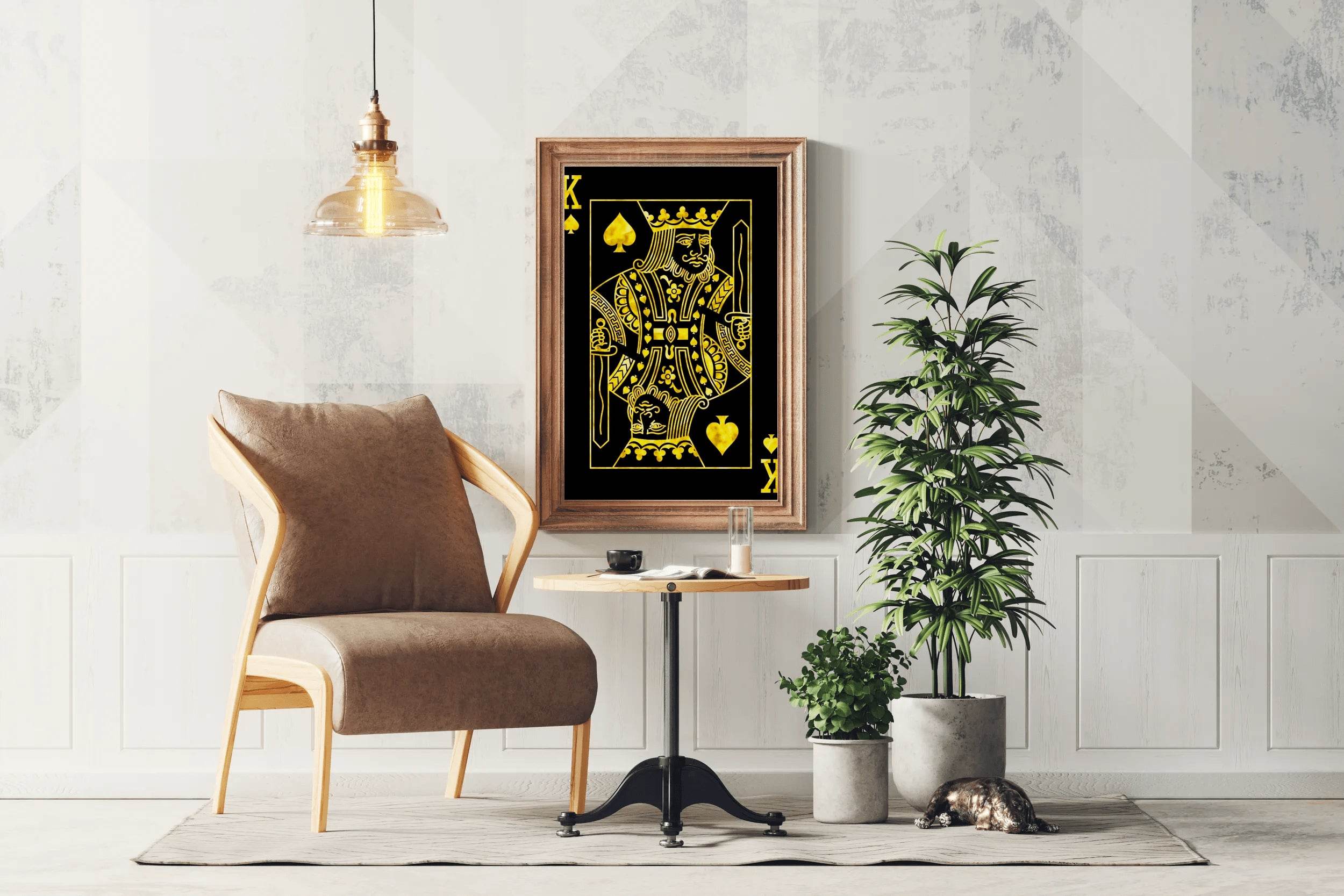 King of Spade Wall Art - beink online art store