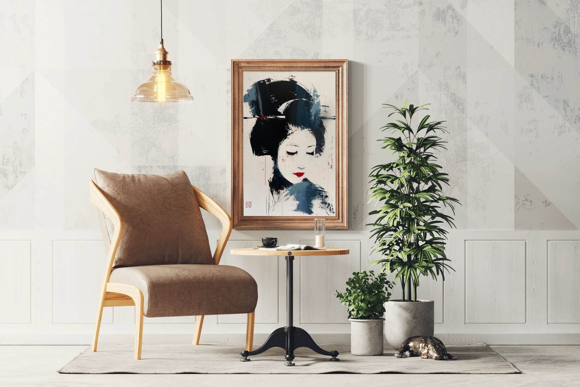 Japanese Geisha Wall Art - beink online art store