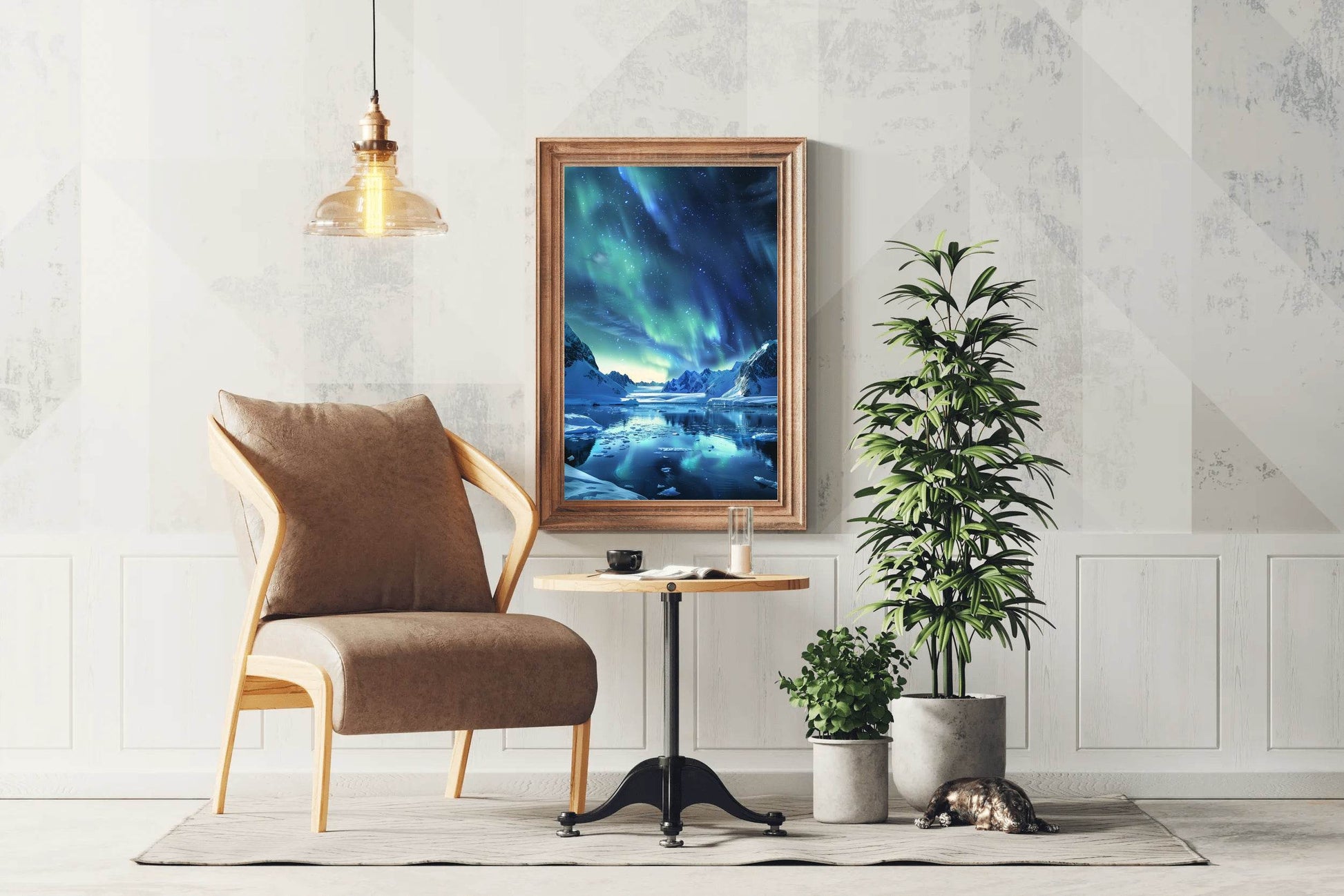 Arctic Aurora Wall Art - beink online art store
