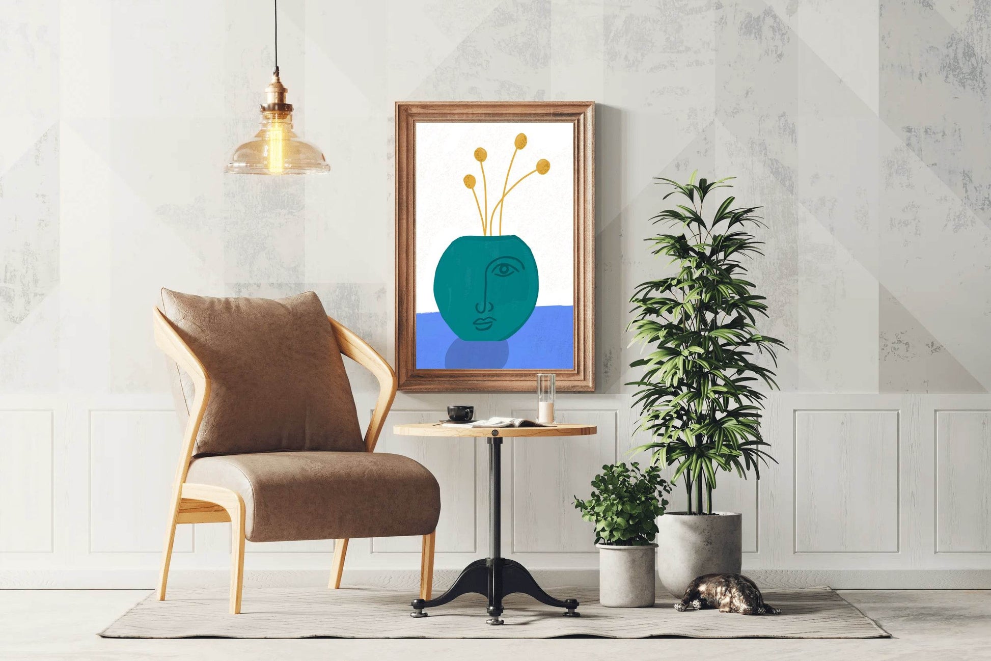 Matisse Style Vase Poster Wall Art - beink online art store