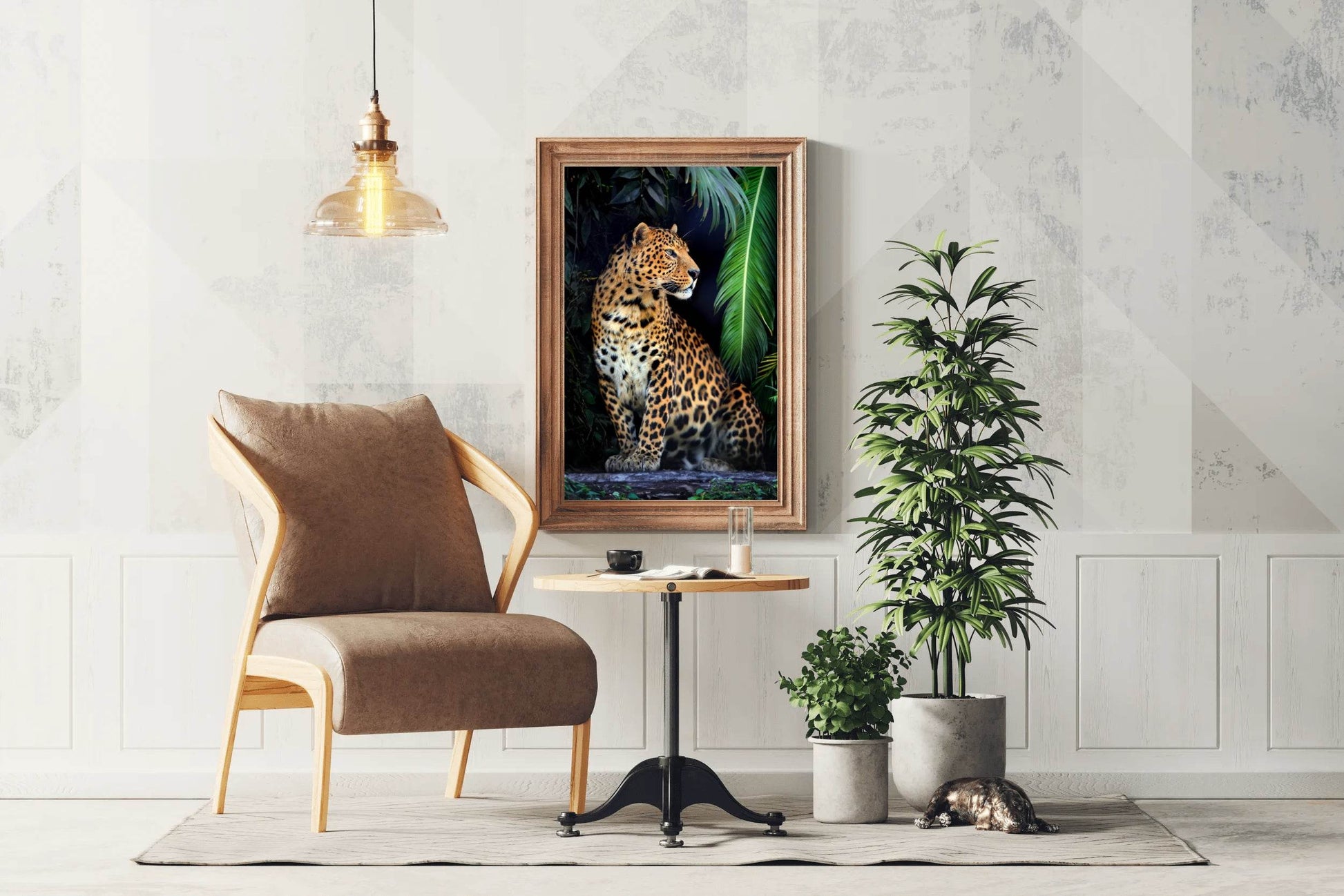 Indochinese Leopard Wall Art - beink online art store