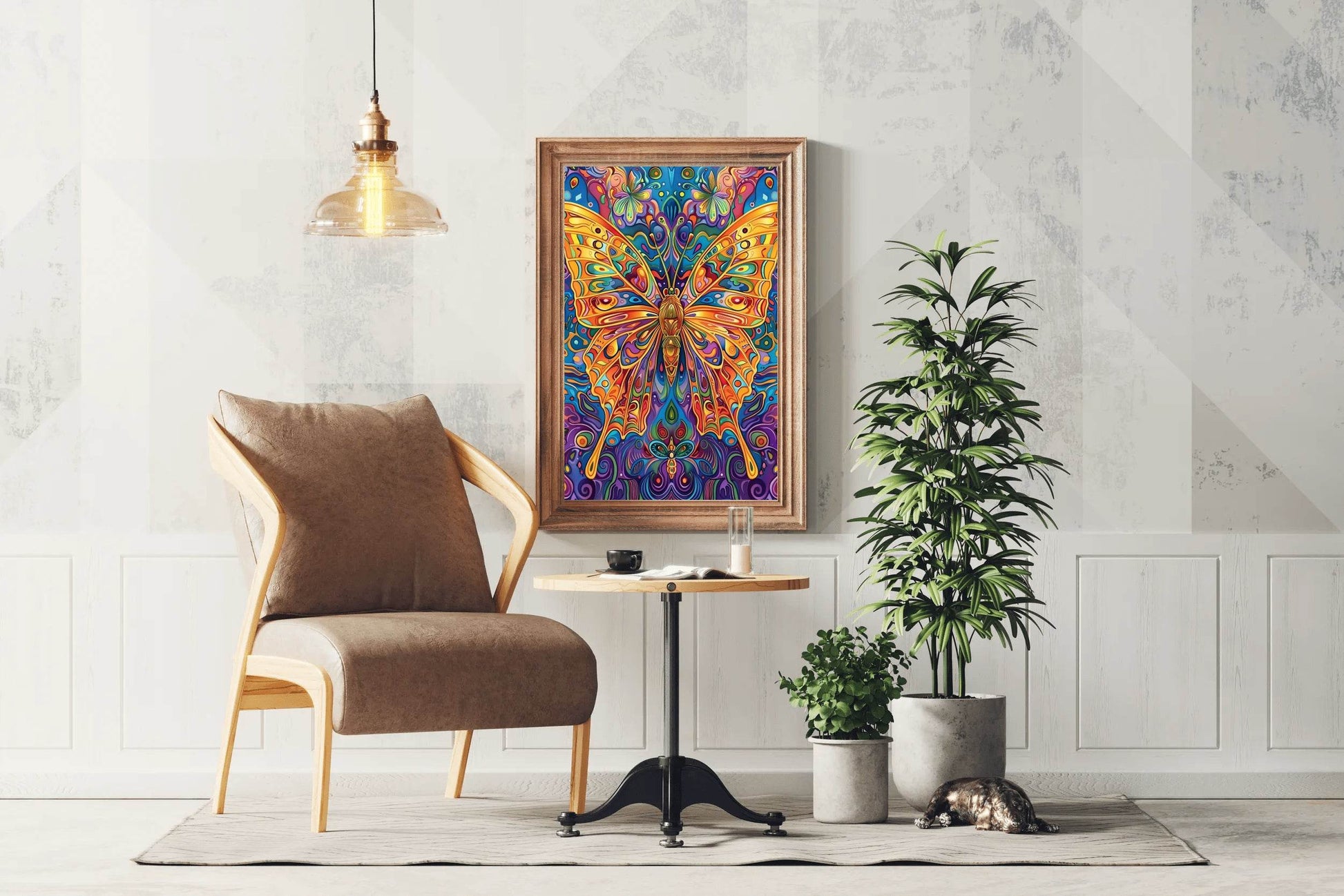 Majestic butterfly Wall Art - beink online art store