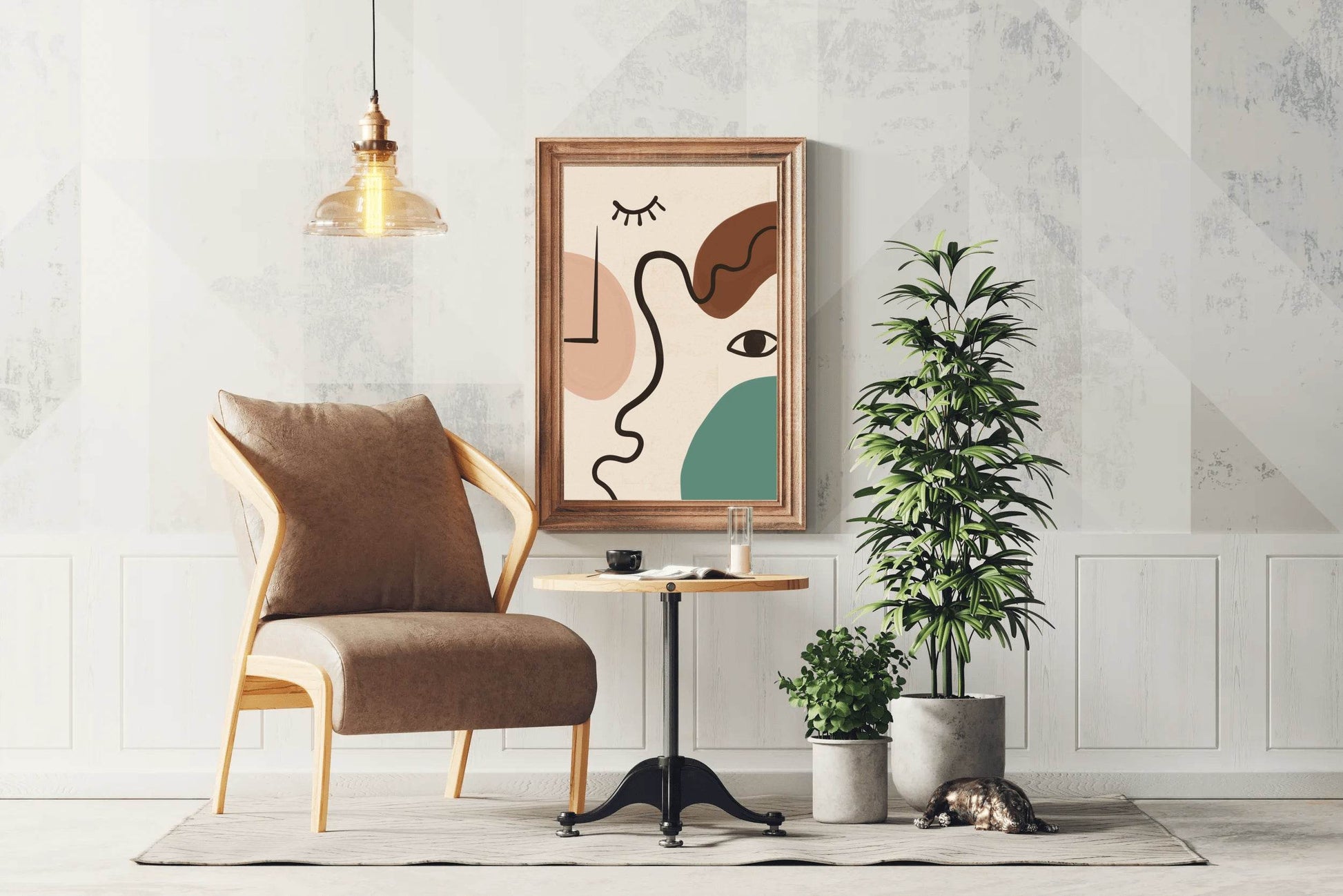 Mixed Faces Wall Art - beink online art store