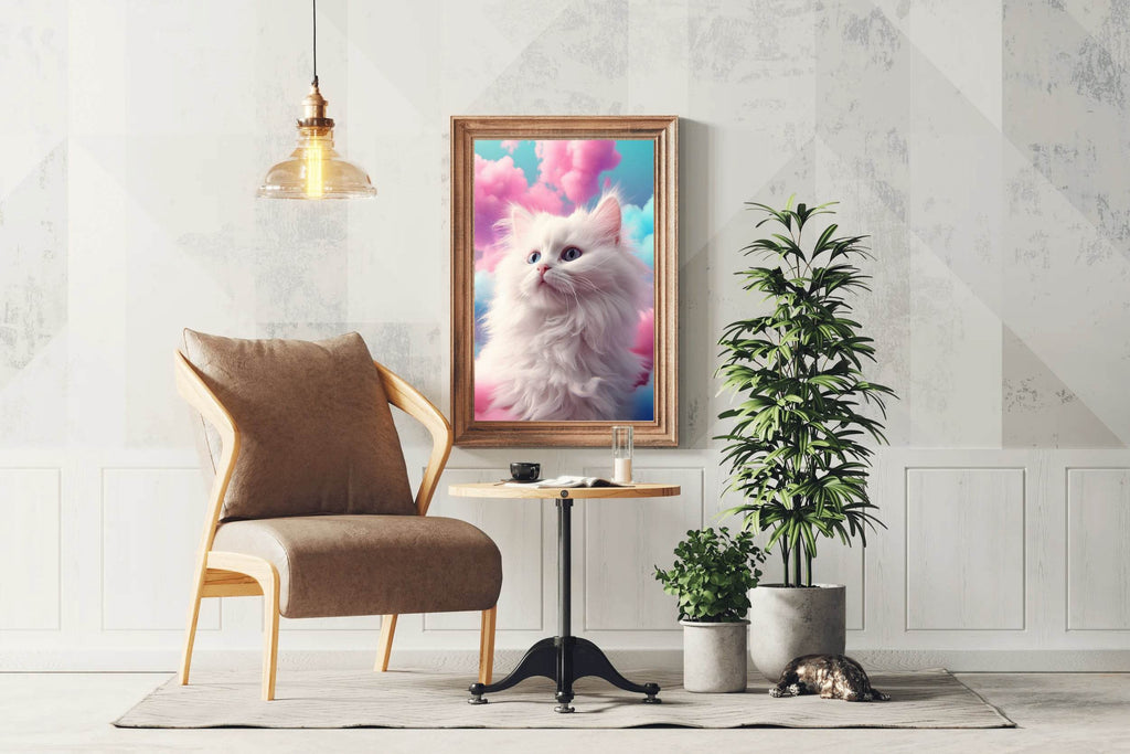Persian Cat Animal Wall Art - beink online art store
