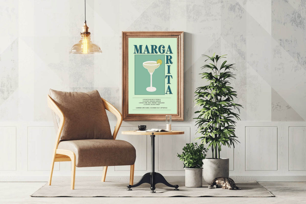 Fizzy Margarita Wall Art - beink online art store