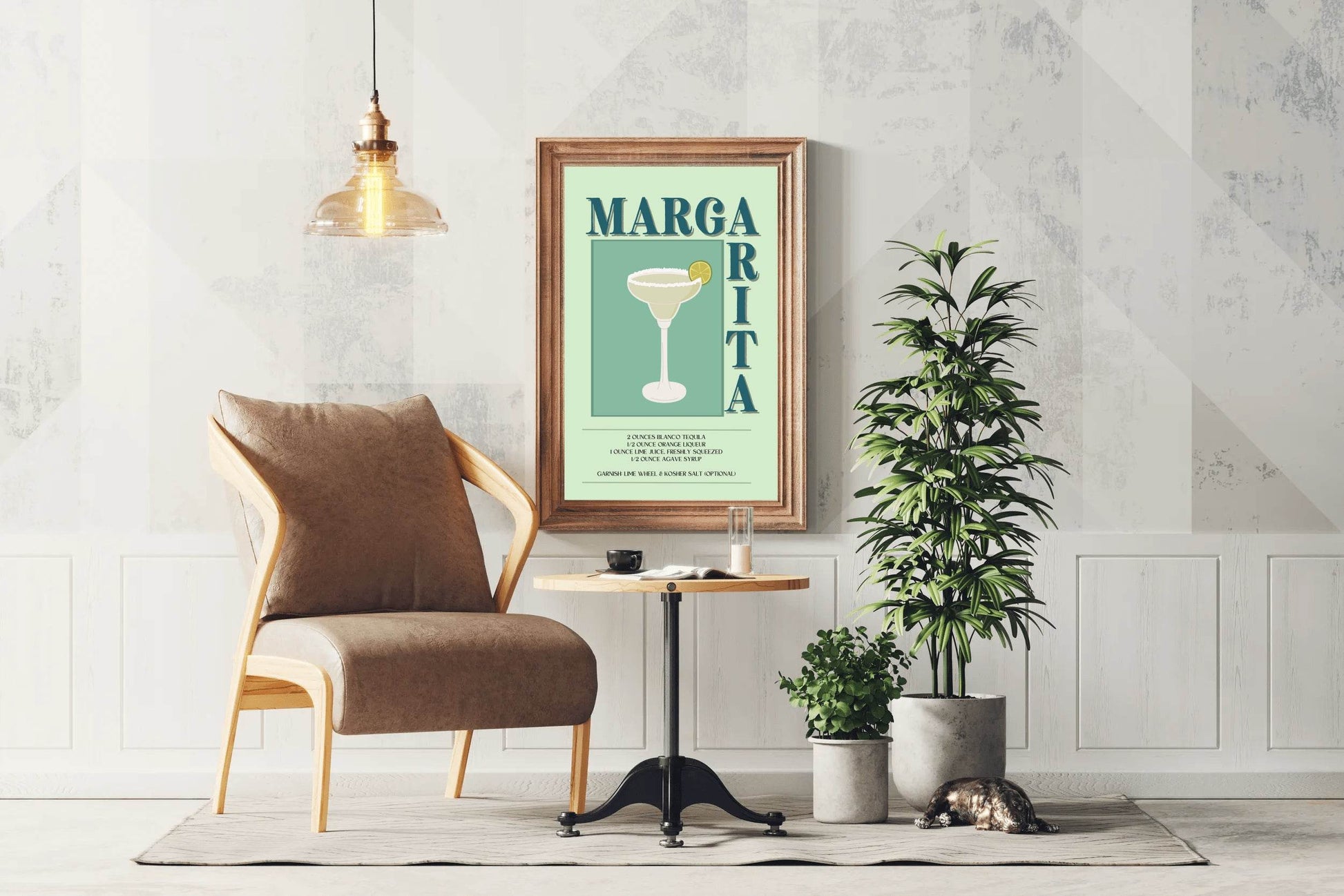 Fizzy Margarita Wall Art - beink online art store