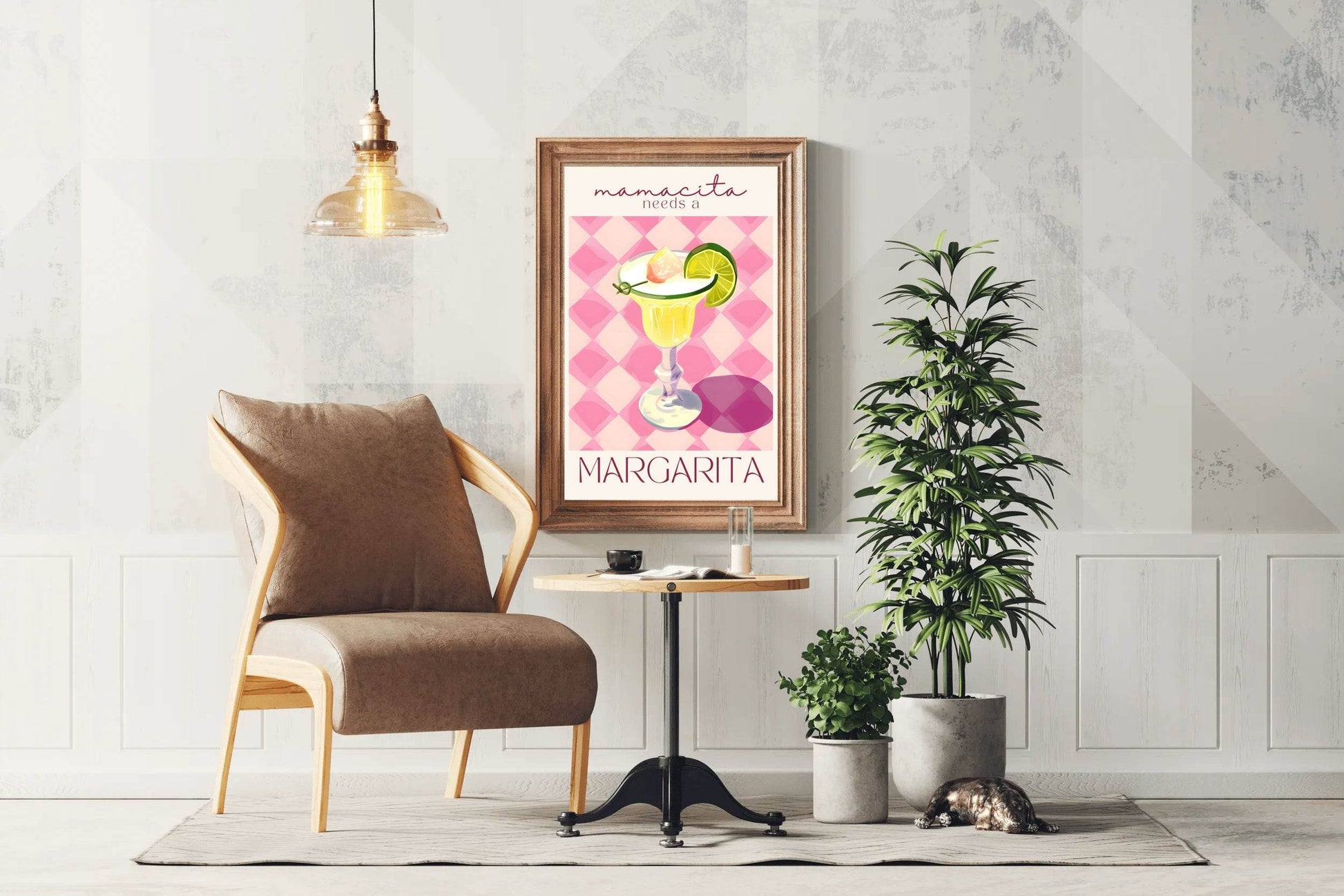 Margarita Cocktail Wall Art - beink online art store