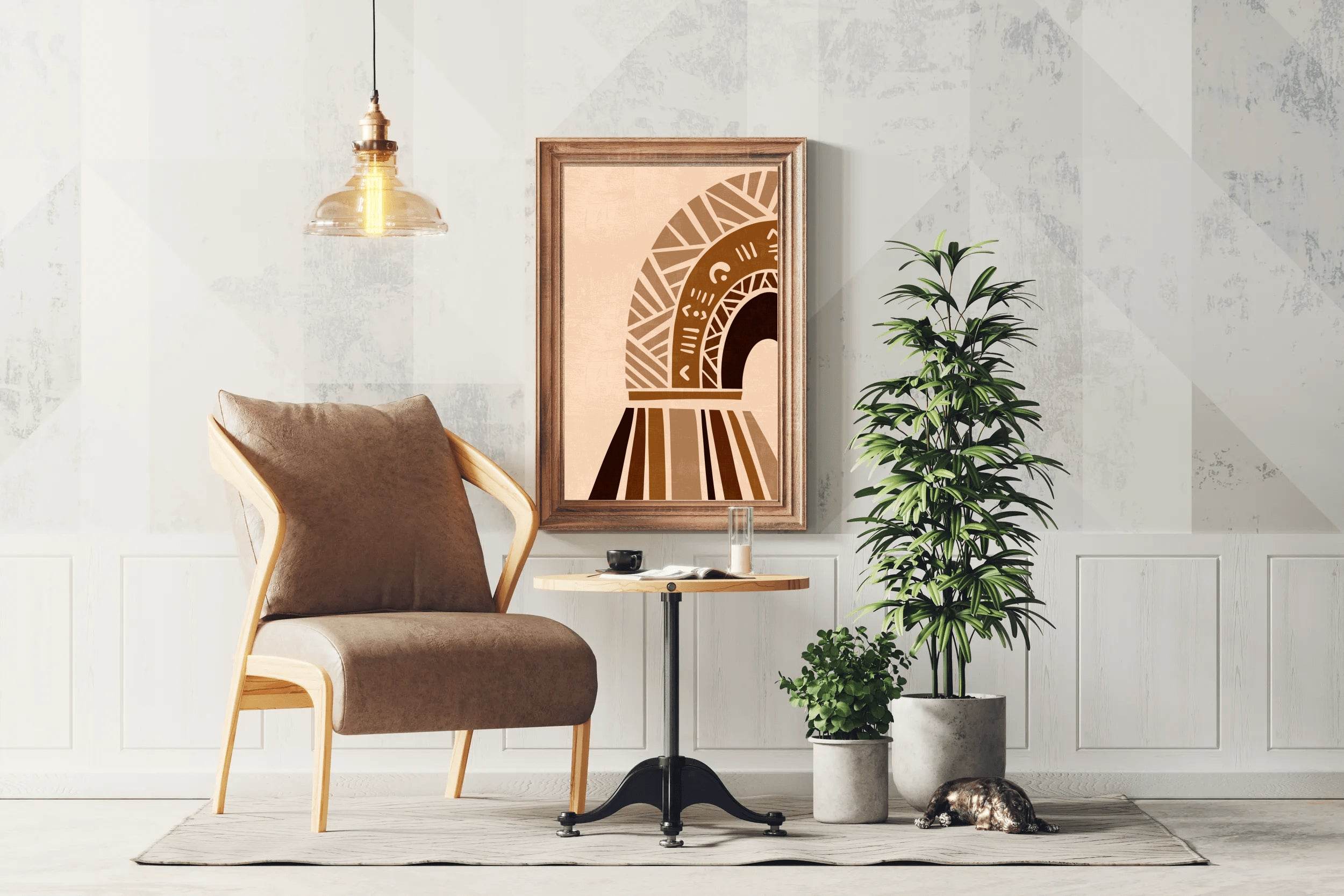 Abstract Design Tribal Inspired ArtWork - beink online art store
