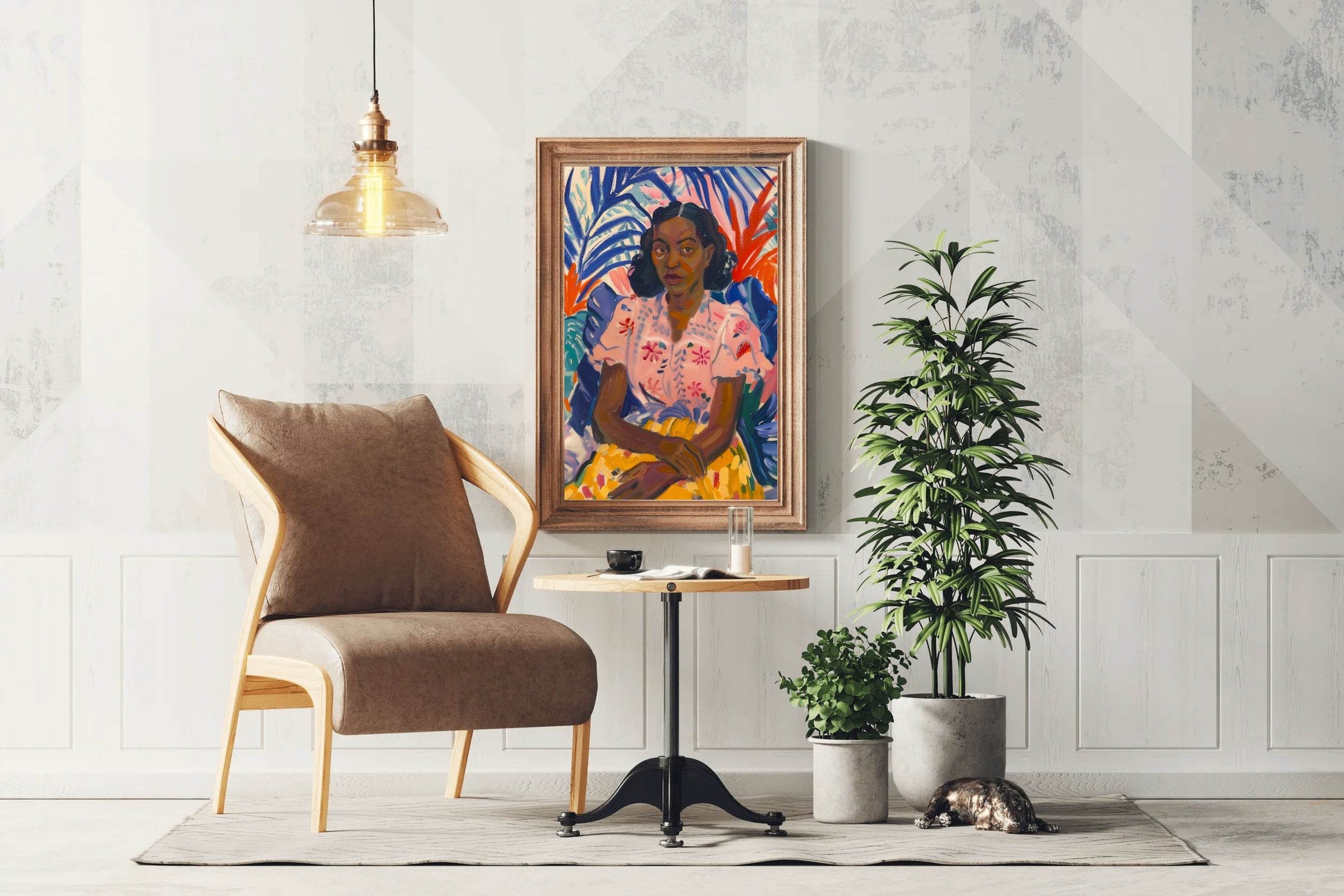 Africa Women Wall Art - beink online art store