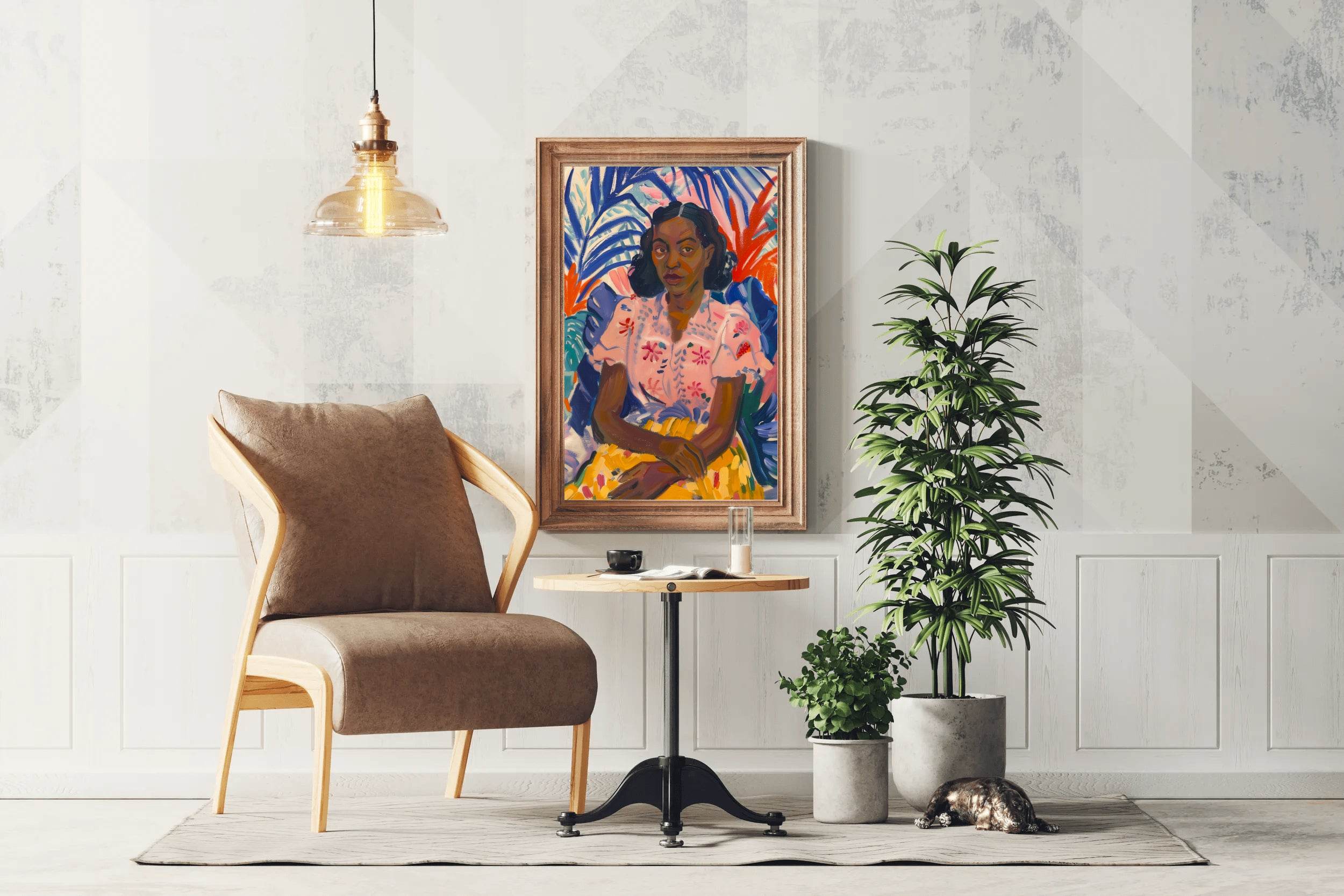 Africa Women Wall Art - beink online art store