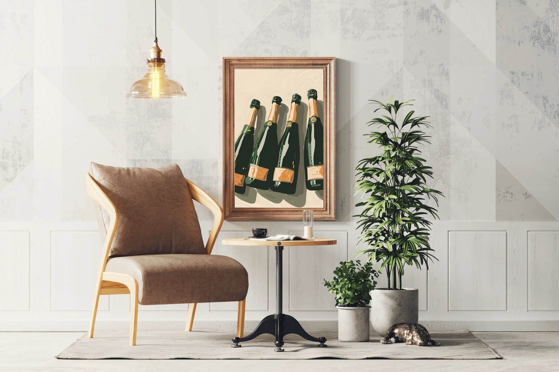 Vip Champagne Wall Art - beink online art store