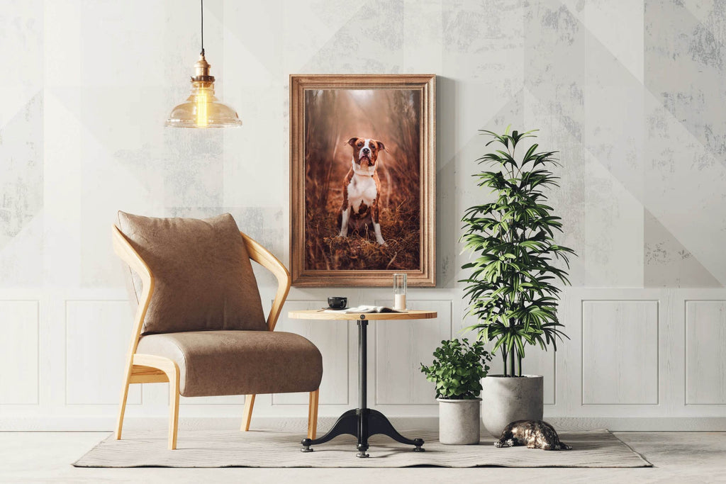Picture of Standing Pit Bull Wall Art - beink online art store