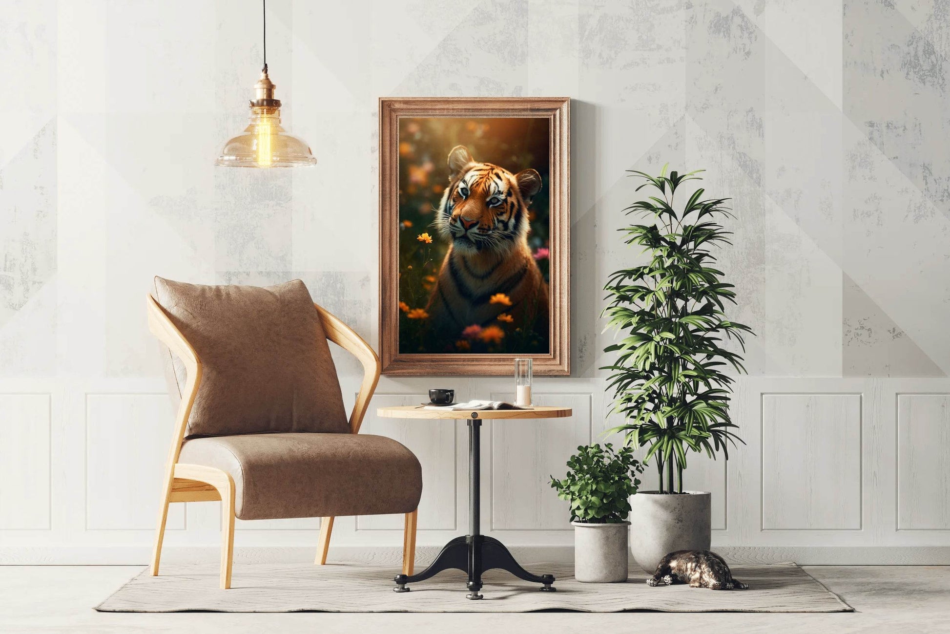 Bengal Tiger Animal Wall Art - beink online art store