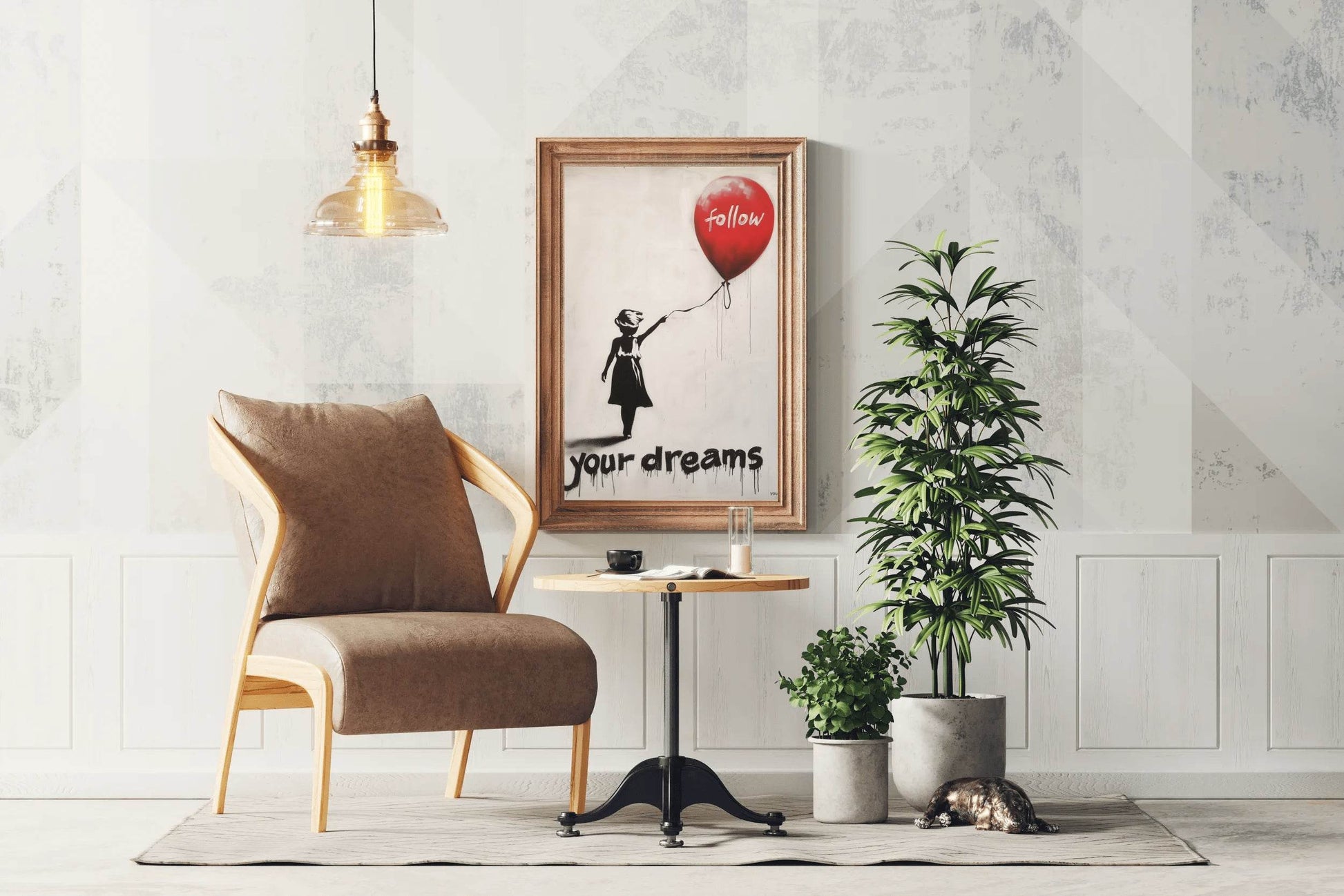 Banksy's Balloon Girl Wall Art - beink online art store