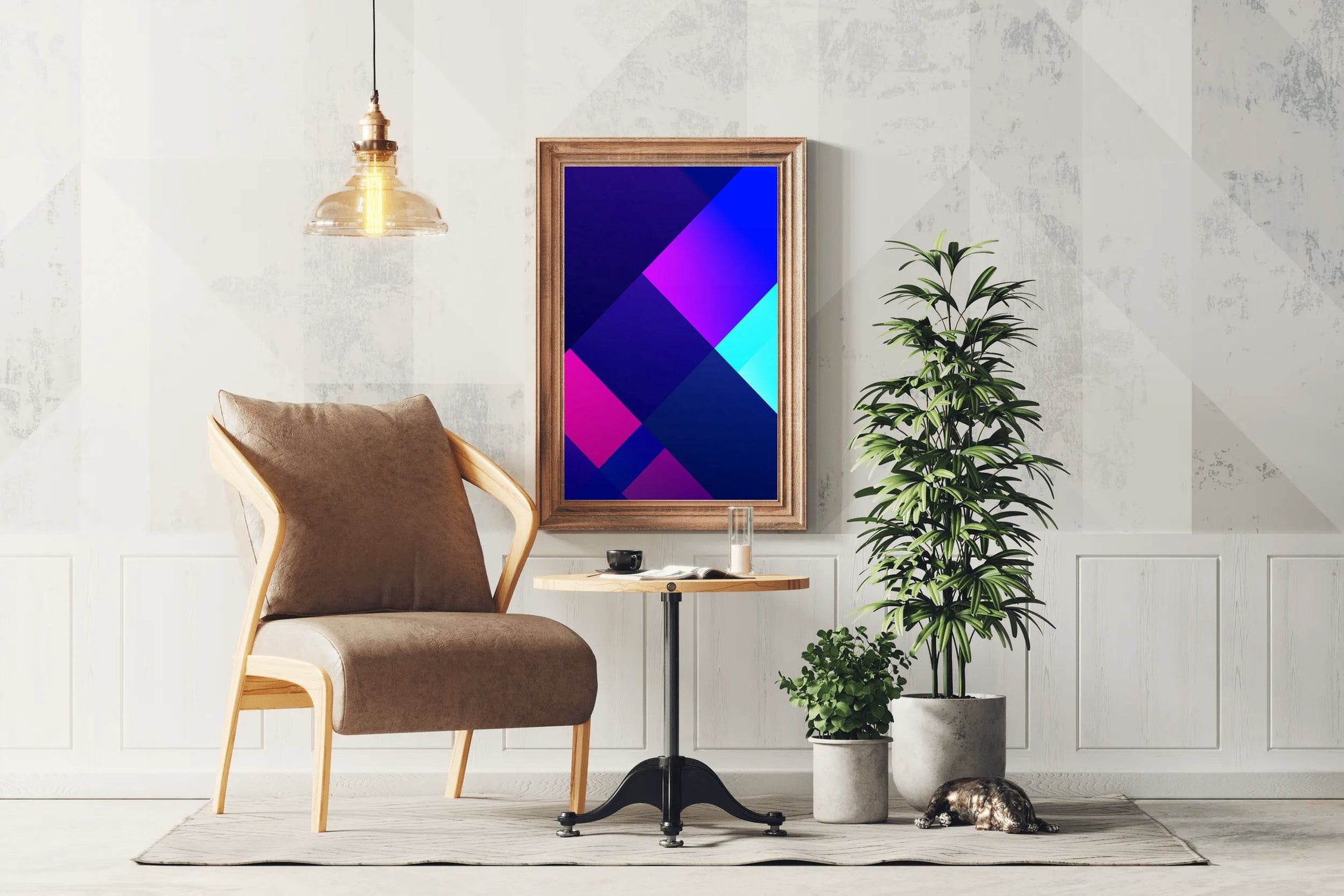 LED Style Abstract Wall Art - beink online art store