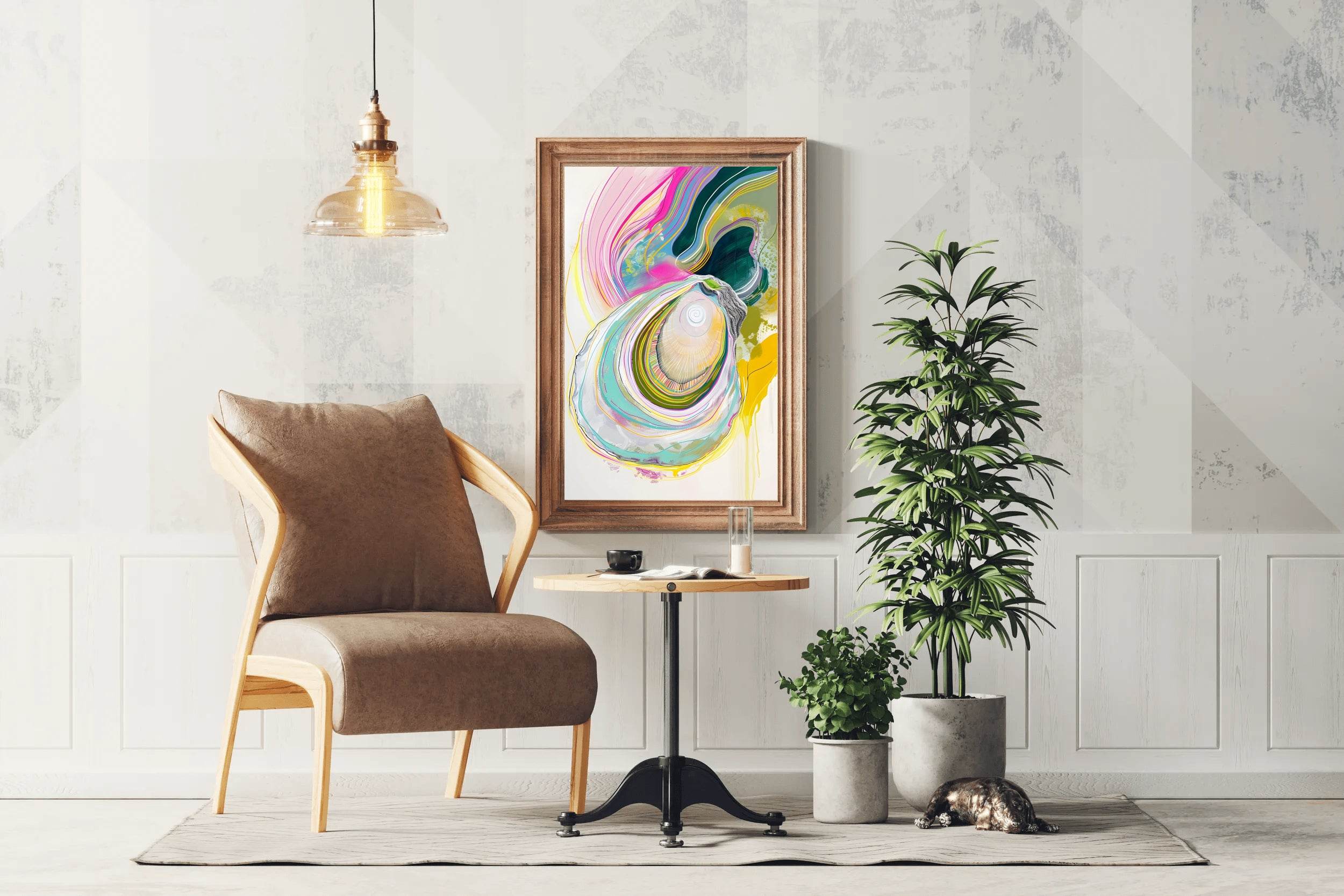 Colorful Watercolor Abstract Digital Art - beink online art store
