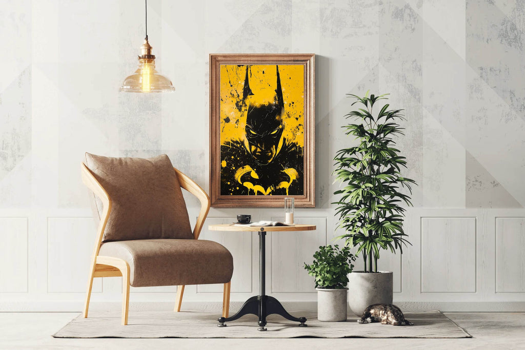 Batman: Splatter Wall Art - beink online art store