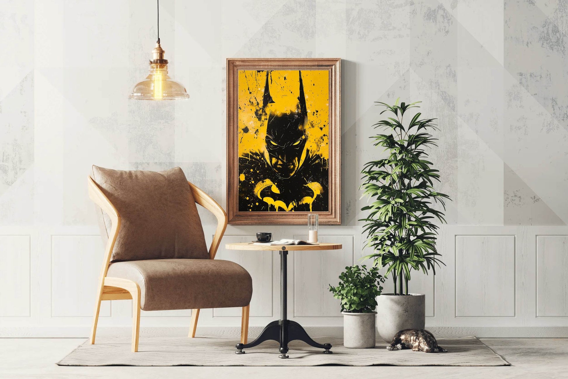 Batman: Splatter Wall Art - beink online art store