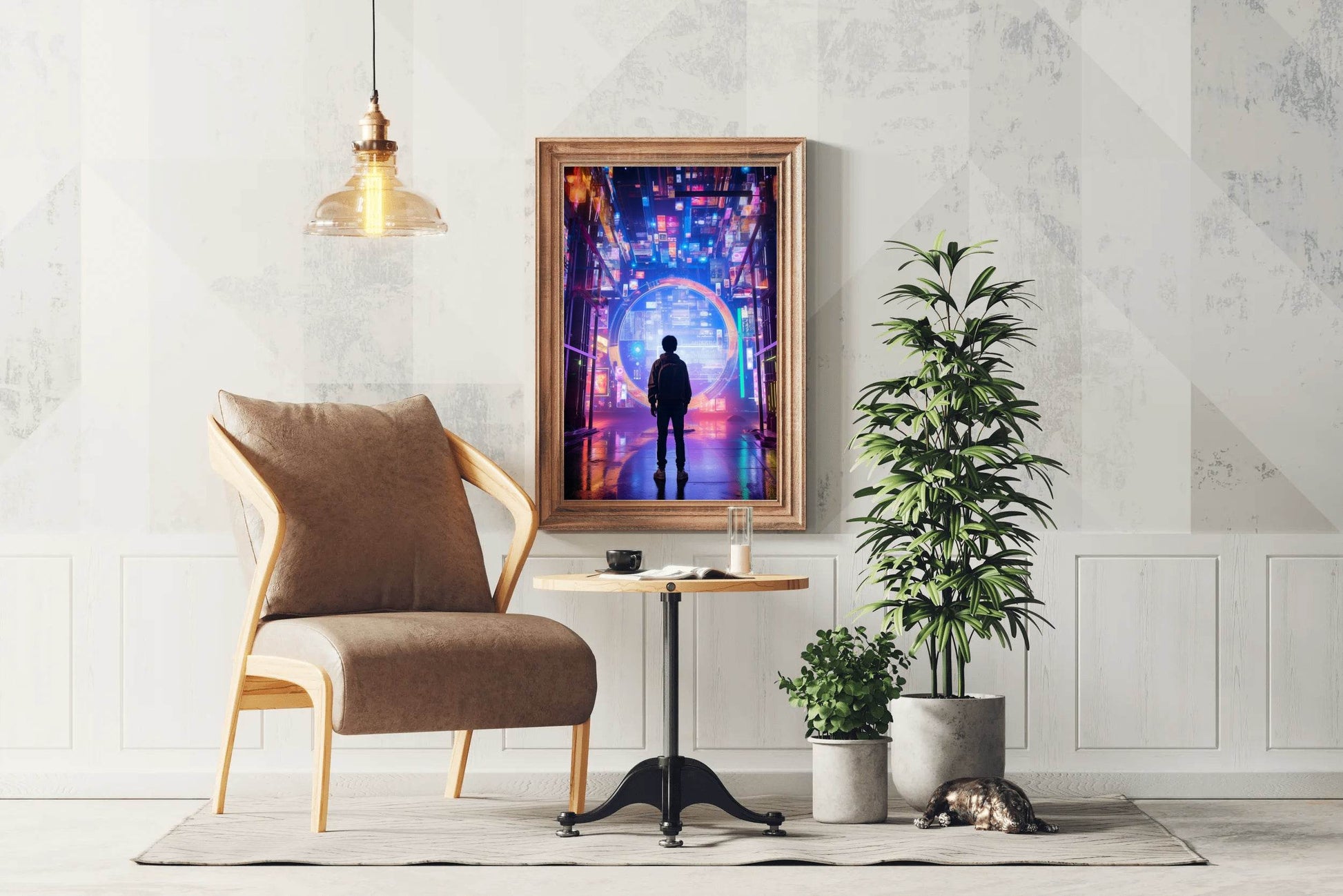 Against Technology Wall Art - beink online art store